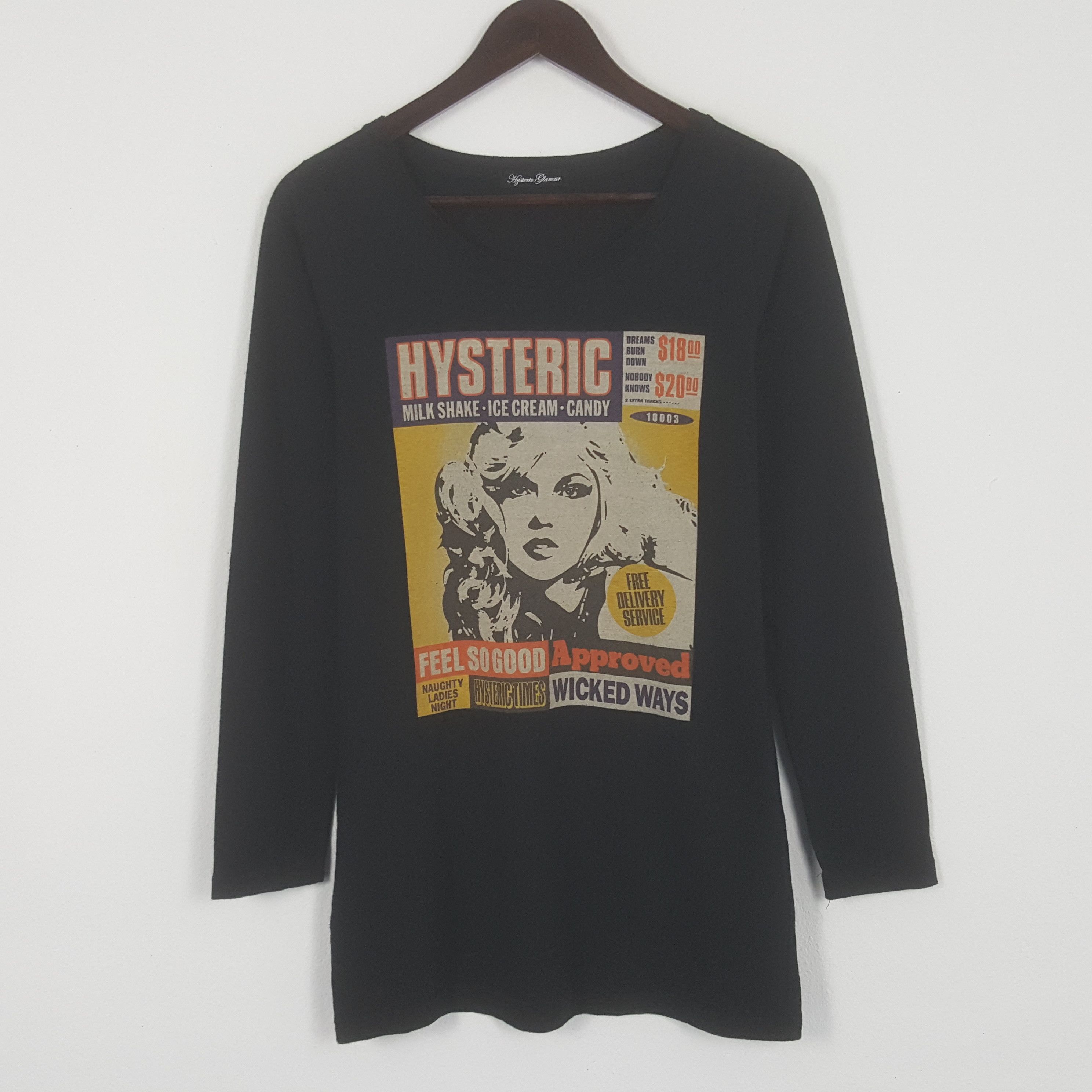 Vintage Hysteric Glamour Long Sleeve Tshirt