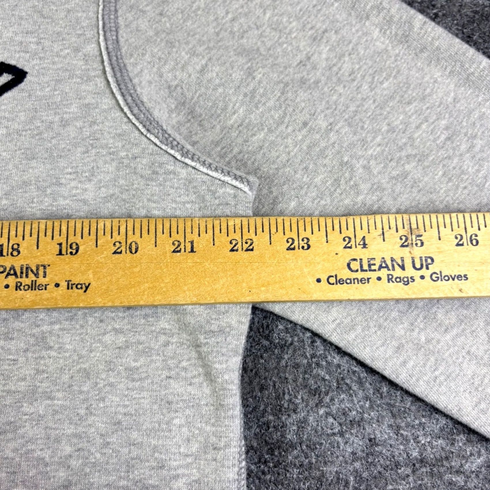 Aeropostale Aeropostale Mens Hoodie Distressed Logo Pullover Gray M Sweatshirt Graphic Print 90s College Athletic Astr o Boy Size US M / EU 48-50 / 2 - 3 Thumbnail