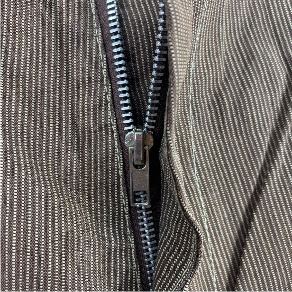Supreme × Vintage Vintage SUPREME brown strip workpants USA made Size US 36 / EU 52 - 14 Thumbnail