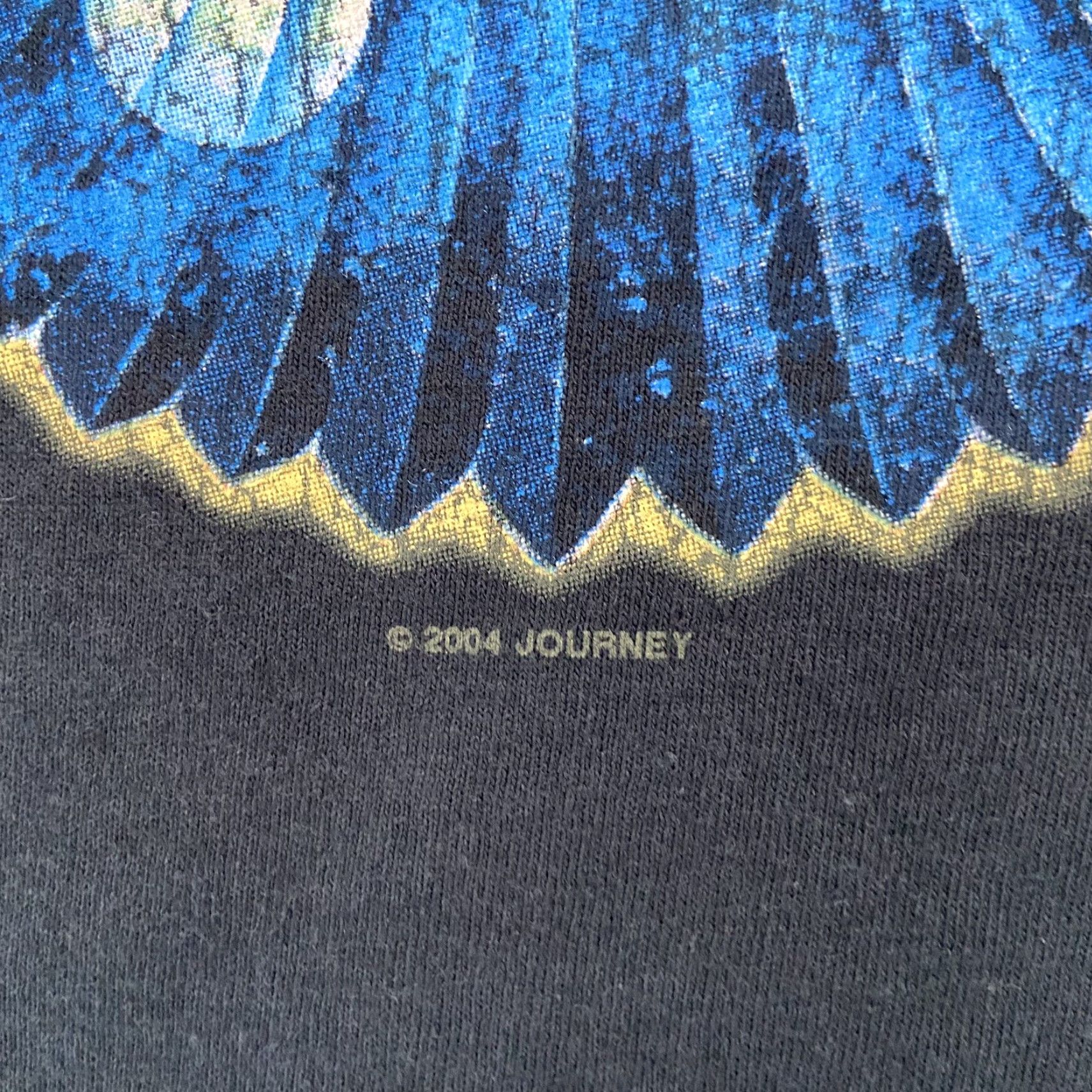 Anvil VINTAGE Journey Music Band T-Shirt Adult XL Black 2004 Y2K Mens Size US XL / EU 56 / 4 - 5 Thumbnail