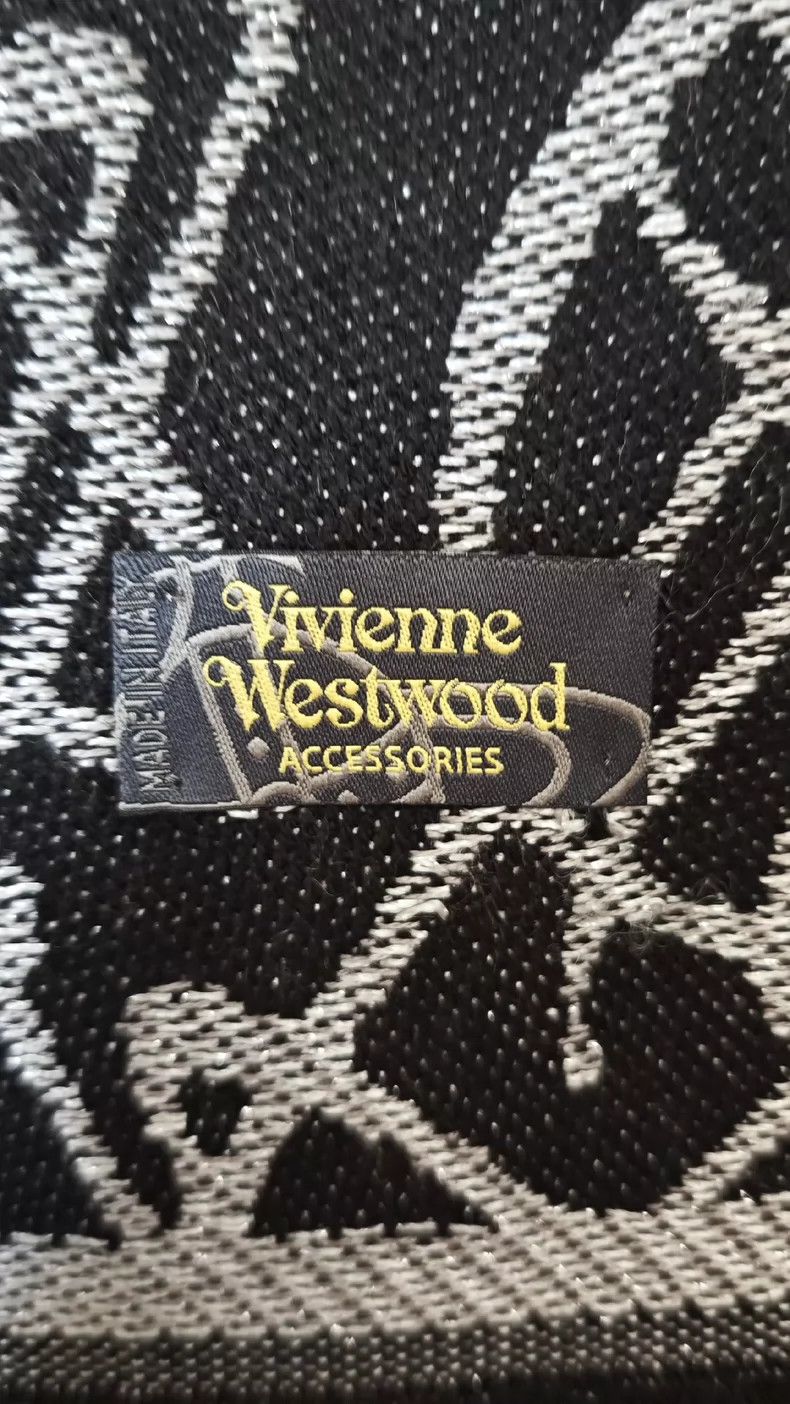 Vivienne Westwood Saturn graffiti double-sided tassel scar