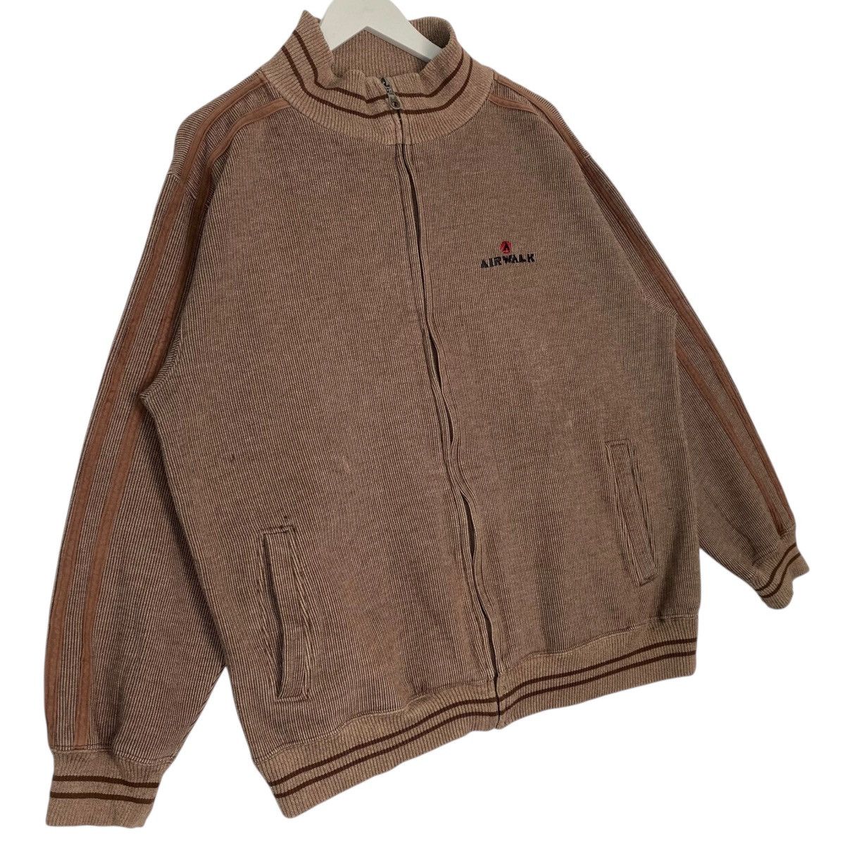 Other Vintage Air Walk Full Zip Brown Pullover Jumper Size XL Size US XL / EU 56 / 4 - 3 Thumbnail