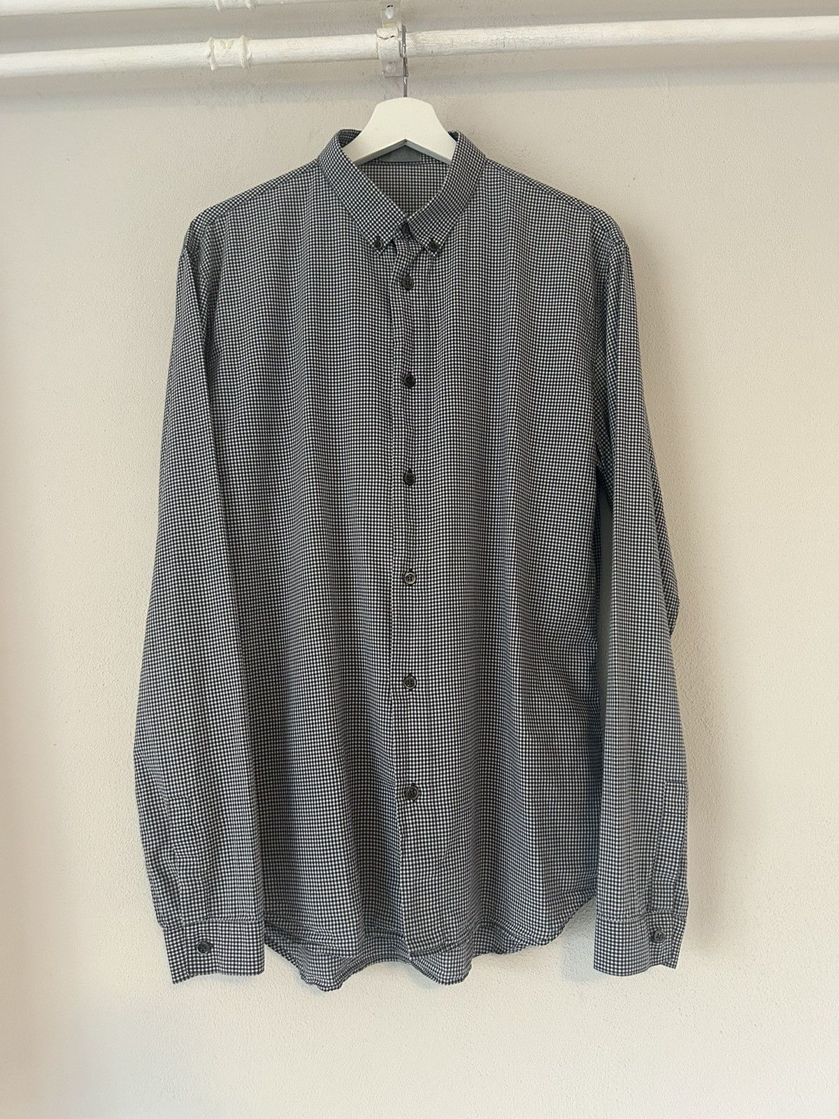 Dior Plaid Oxford Button-Up Shirt Size US L / EU 52-54 / 3 - 1 Thumbnail