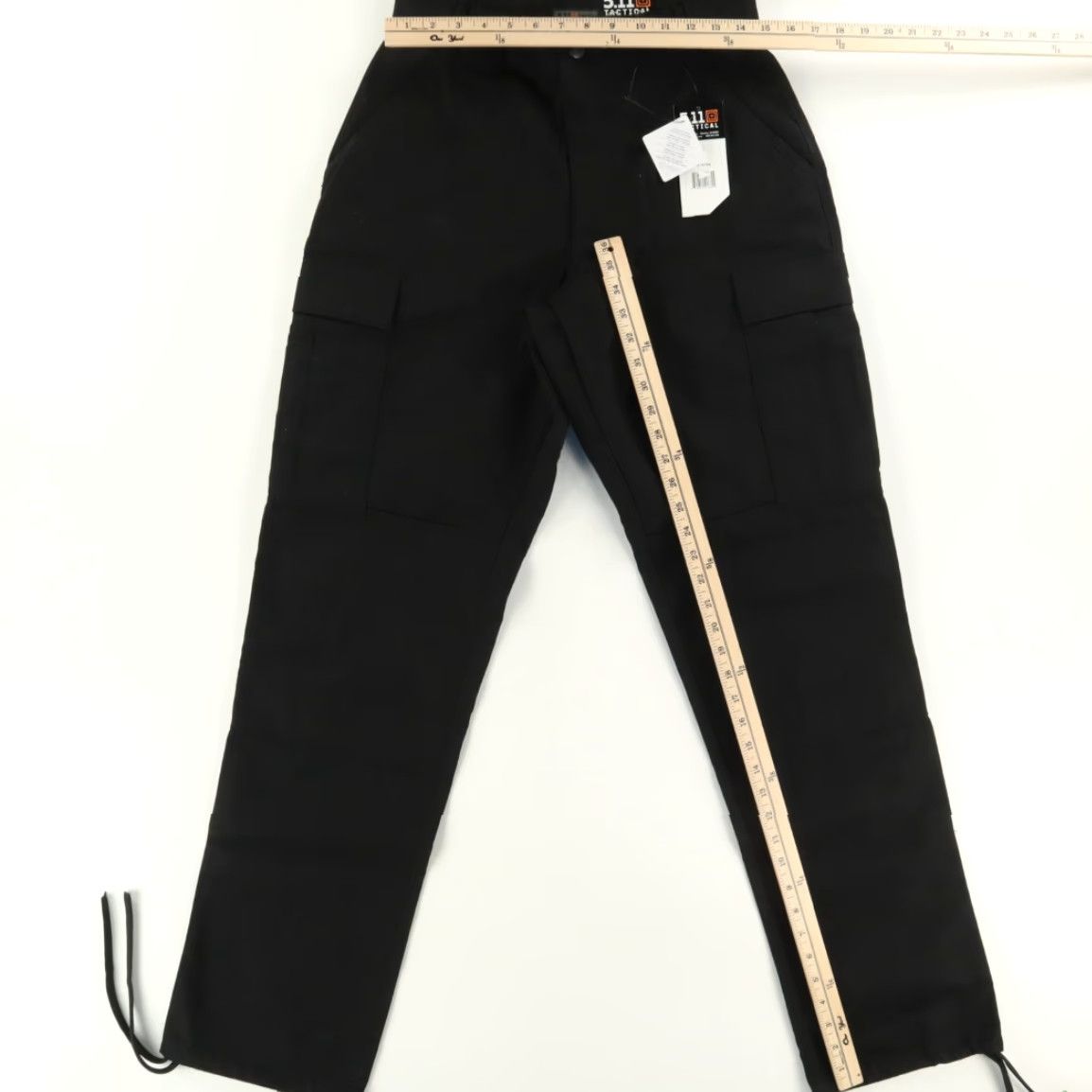 Vintage 5.11 Tactical Ripstop TDU Cargo Pants Black Men's ML Cargo Pants Regular Men ML Black Ripstop TDU 5.11 Tactical Ripstop Cargo Pants Mens ML Black Size US 31 - 3 Thumbnail