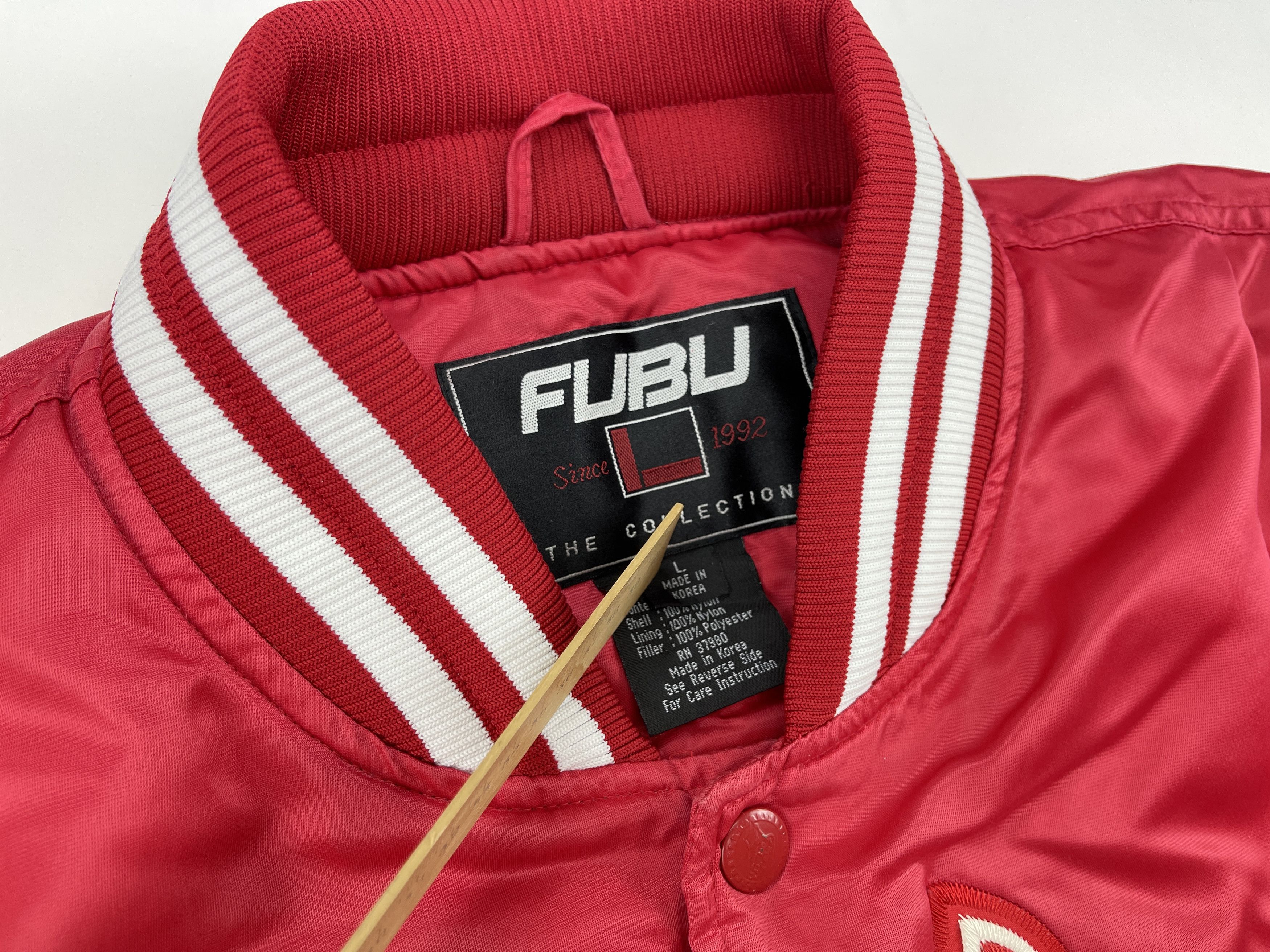 Fubu FUBU jacket, vintage Fubu windbreaker, 90s, 1990s, size L Size US L / EU 52-54 / 3 - 6 Thumbnail