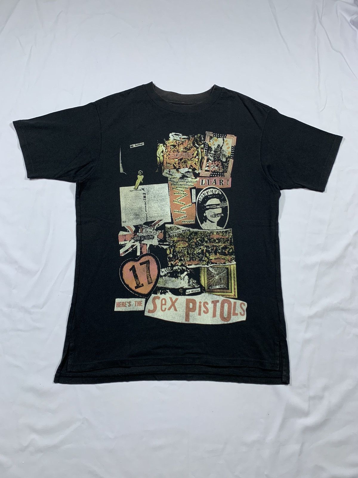 Band Tees × Vintage Faded Sex Pistols Queen T-shirt Size US M / EU 48-50 / 2 - 1 Thumbnail