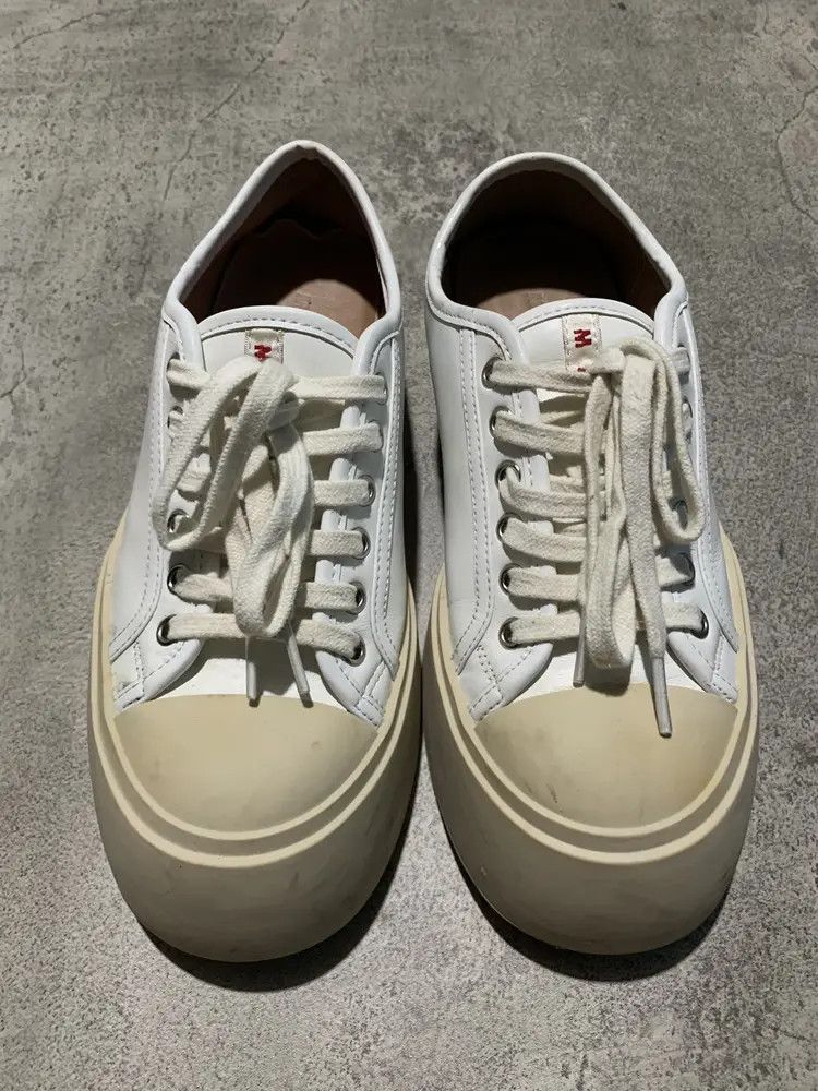 Marni Marni PABLO leather low top sneakers Size US 7 / IT 37 - 3 Thumbnail