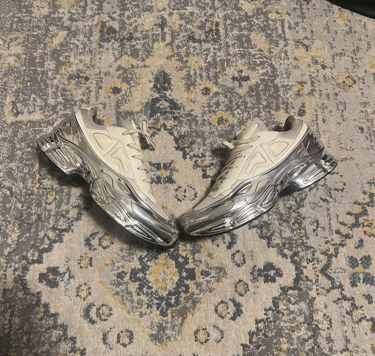 raf simons ozweego white