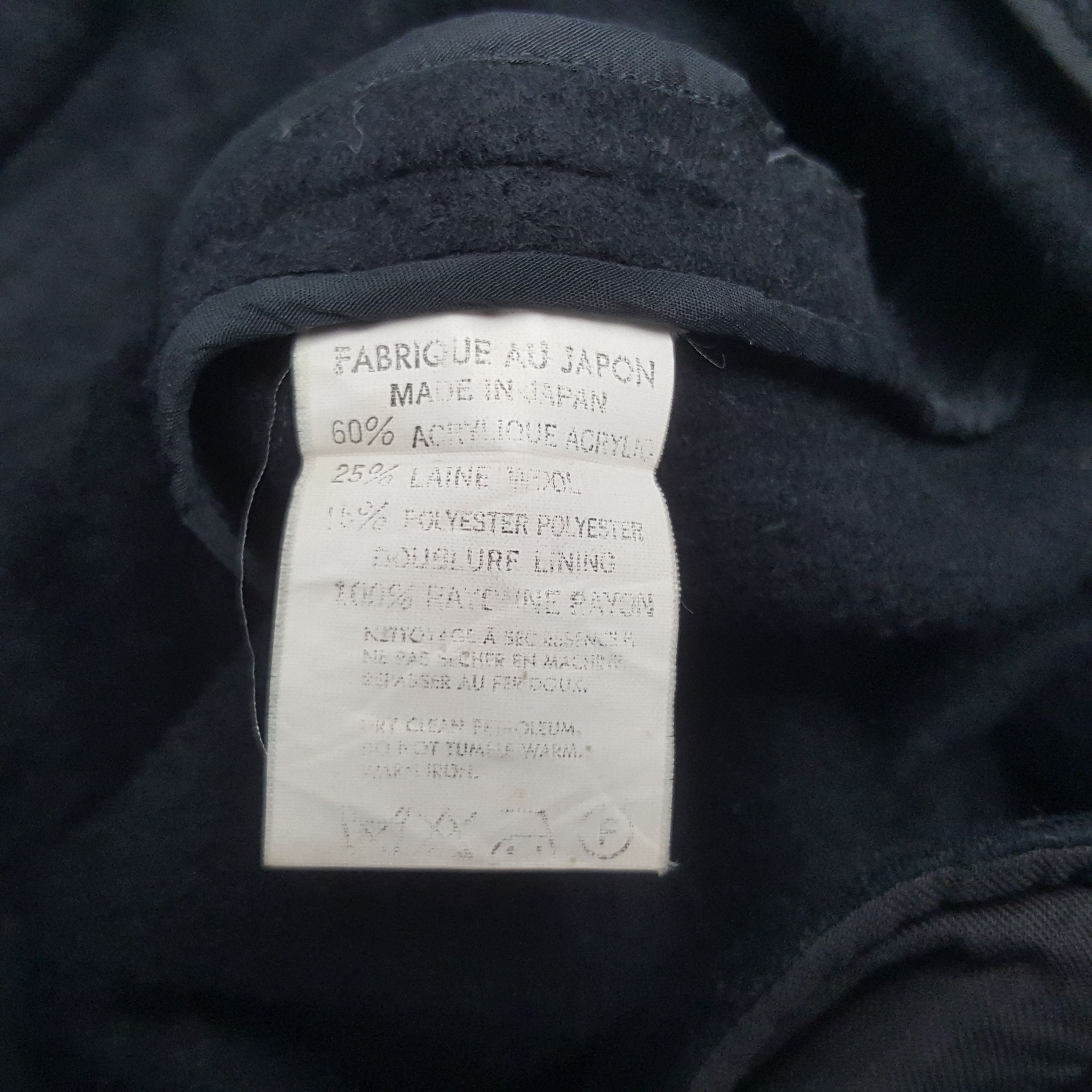 Vintage × Y's × Yohji Yamamoto Vintage Y's by Yohji Yamamoto Wool Trench Long Jacket Size US XL / EU 56 / 4 - 8 Thumbnail