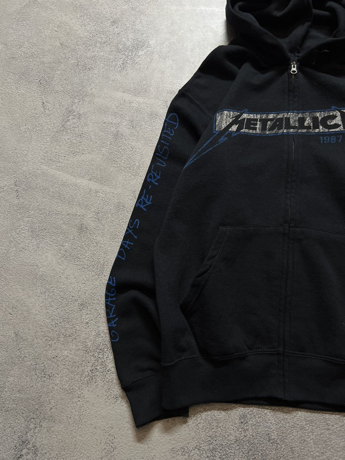 Vintage Y2k Metallica 🖤Garage Days Re-Revisited Zip Hoodie