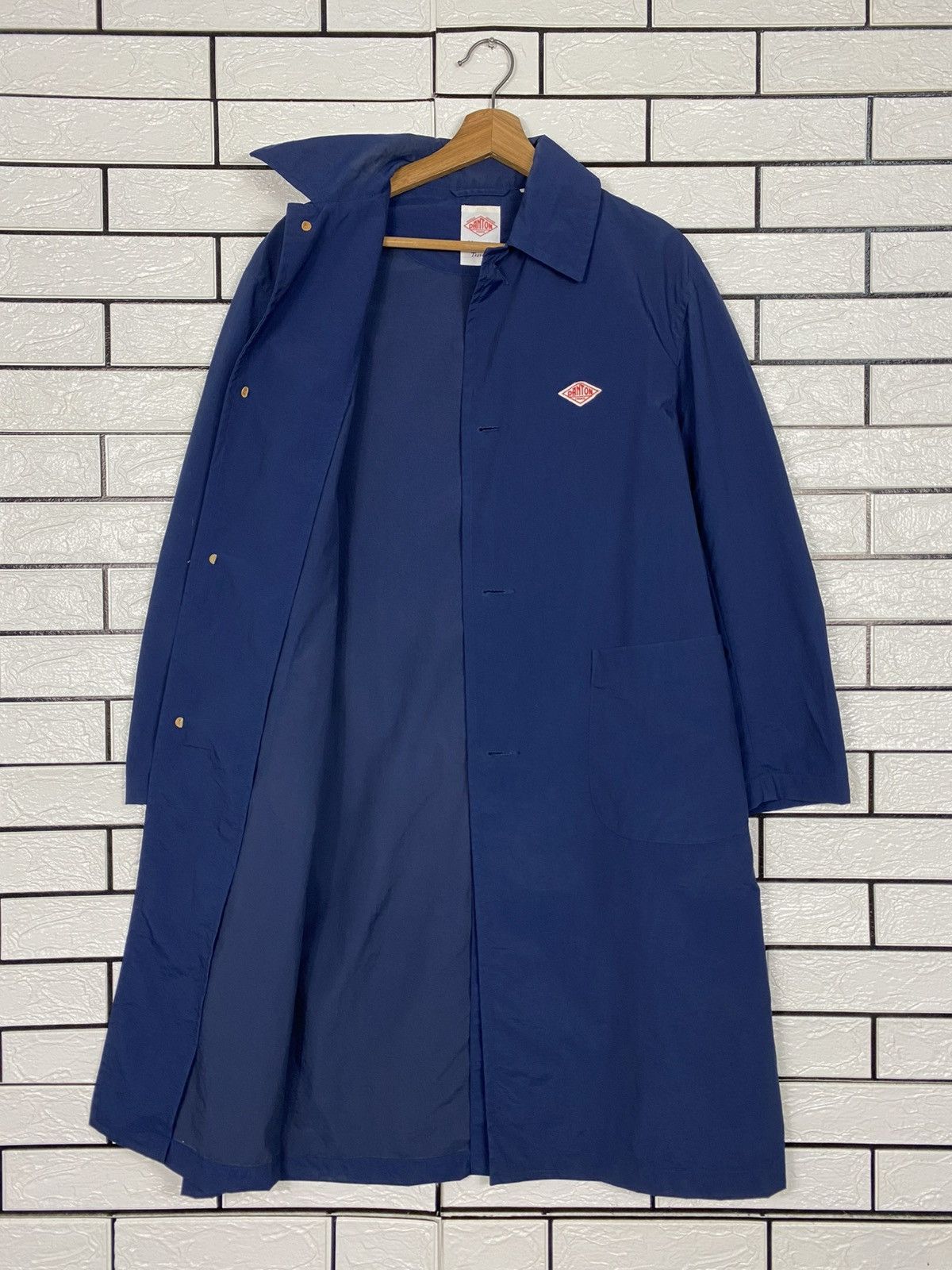 Danton 🔥VINTAGE LONG JACKET DUCK CANVAS DANTON VETEMENT DE TRAVAIL Size US M / EU 48-50 / 2 - 13 Thumbnail