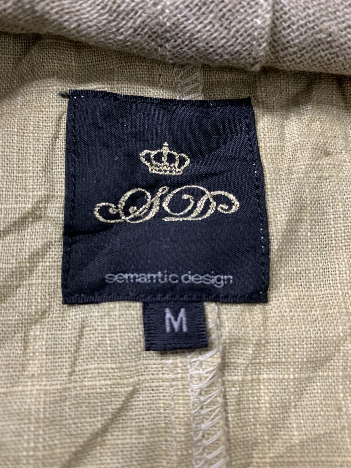 Le Grande Bleu (L.G.B.) Japanese Brand Semantic Design Gimmick Linen No Sleeve Size US S / EU 44-46 / 1 - 9 Thumbnail