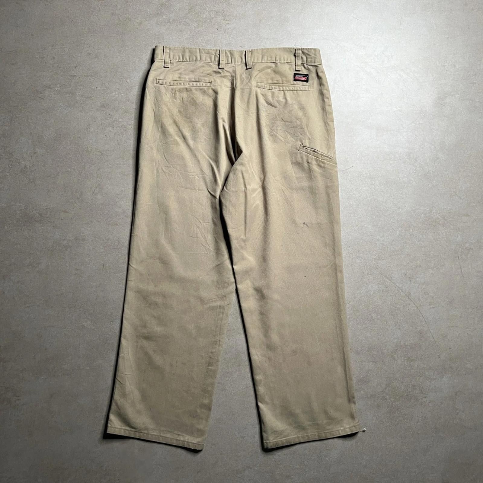 Dickies Vintage Dickies Beige Pants - 32x29 Size US 32 / EU 48 - 2 Thumbnail