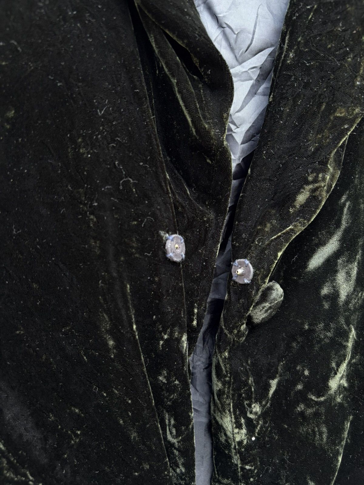 Japanese Brand Vintage Agehara Velvet Kimono Japan Traditional Size US M / EU 48-50 / 2 - 5 Thumbnail