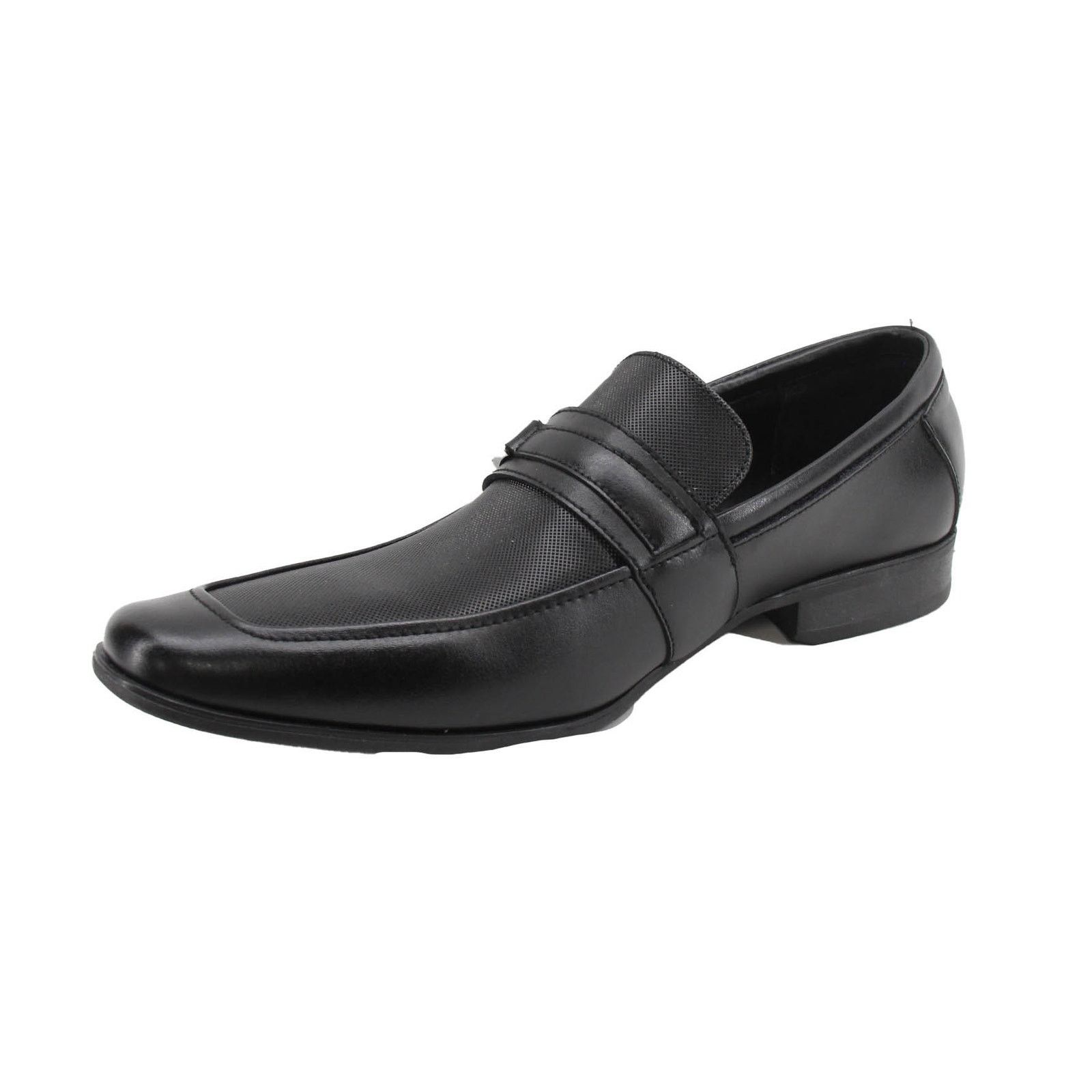 Calvin Klein NEW Calvin Klein Men's Black Bartley Loafers US10.5 EU43.5 Size US 10.5 / EU 43-44 - 2 Thumbnail