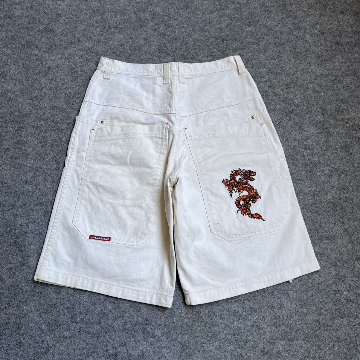 JNCO × Vintage RARE💥 Vintage Jnco Red Dragon Shorts Size US 34 / EU 50 - 1 Thumbnail