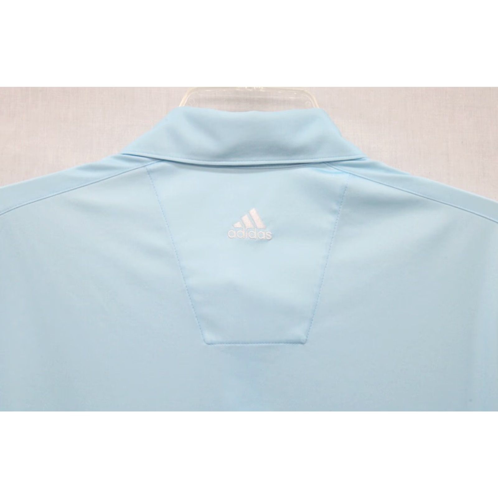 Adidas Adidas ClimaCool Polo Shirt Men’s Large Blue Stripes Performance Golf Modern Polo Size US L / EU 52-54 / 3 - 5 Thumbnail