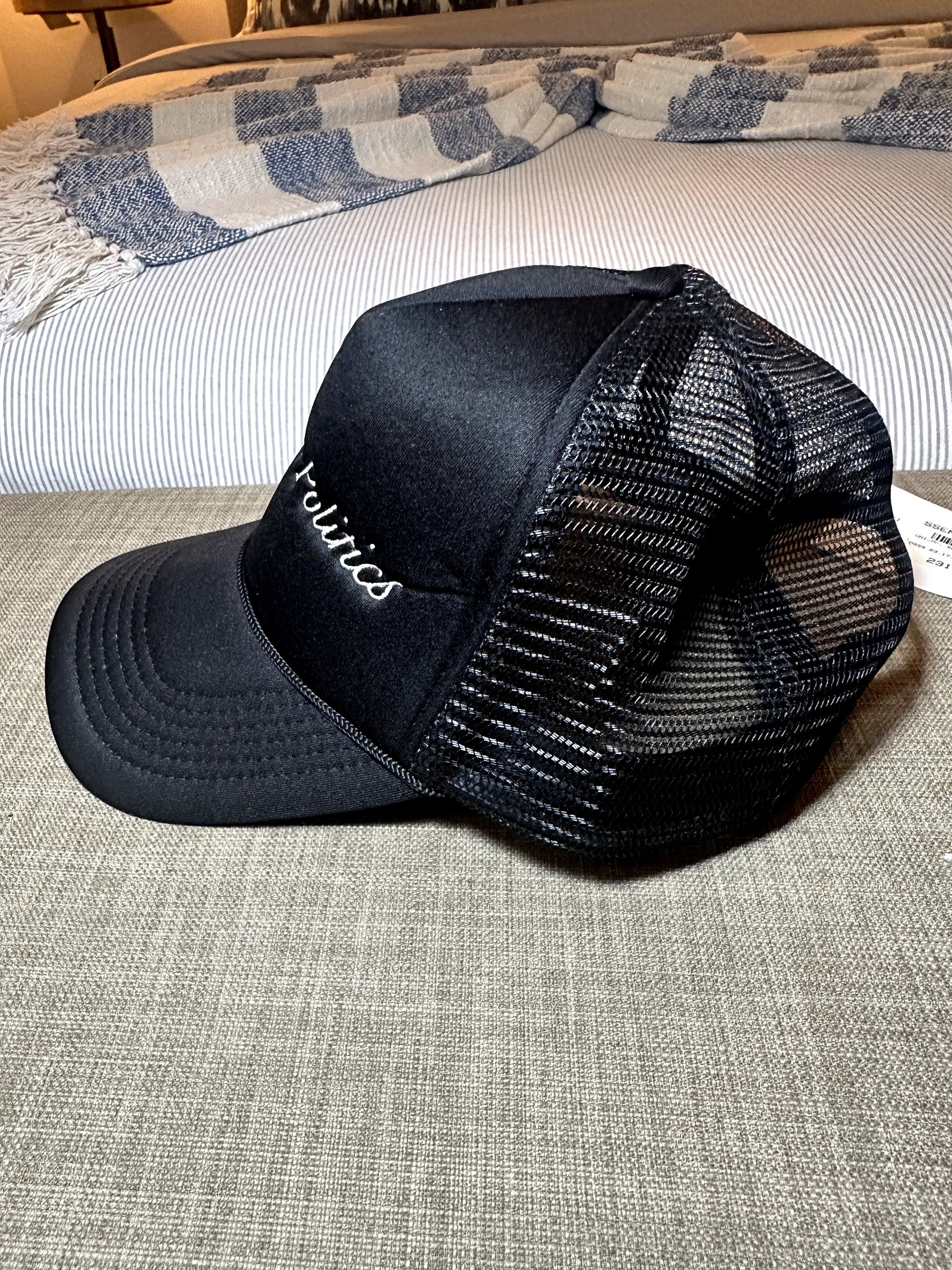 Mr. Saturday Mr. Saturday “Sex & Politics” Trucker Hat – New – Authentic Size ONE SIZE - 4 Thumbnail