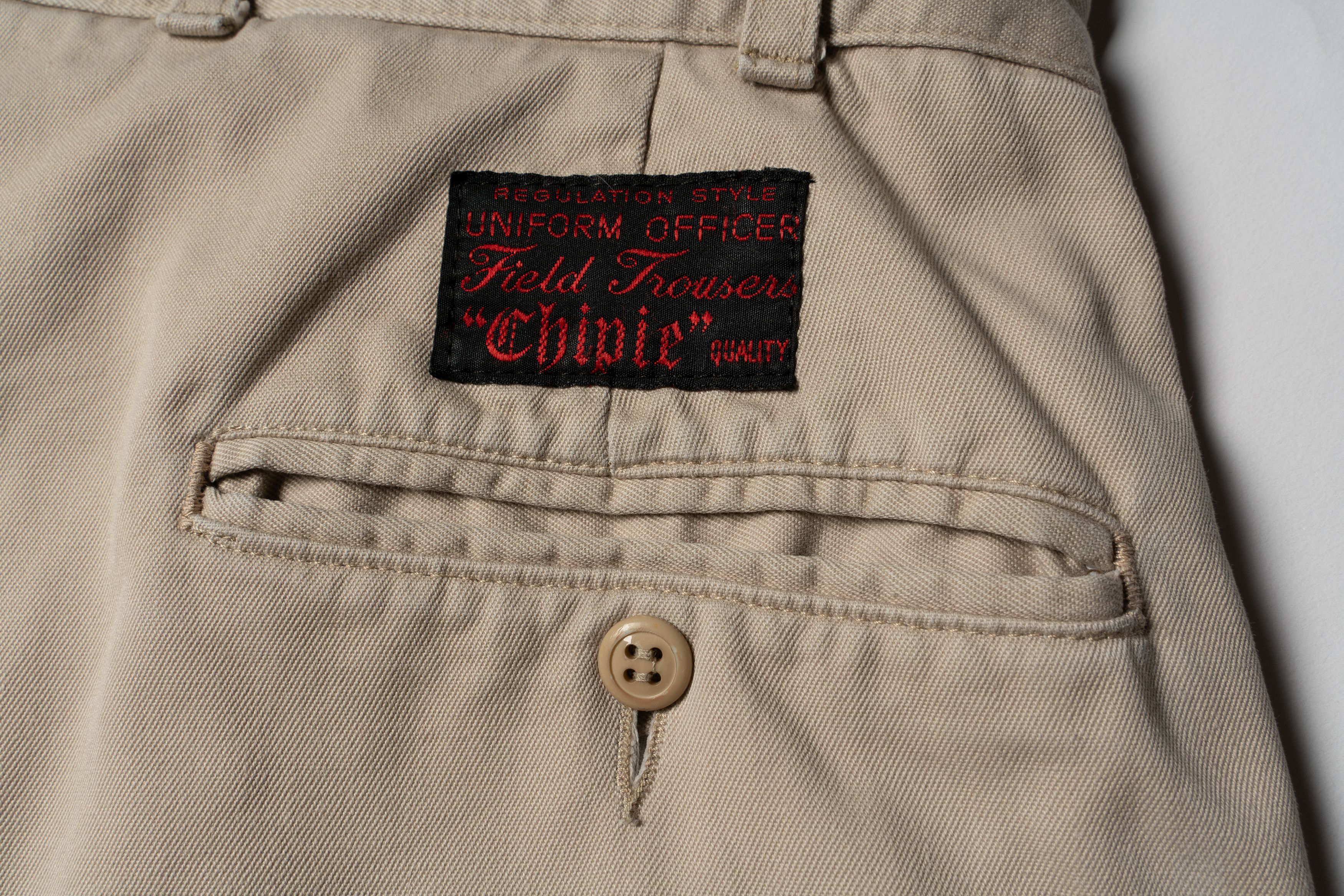 Other 🔵CHIPIE Vintage Field Trousers Beige Chino Pants Size US 32 / EU 48 - 15 Thumbnail
