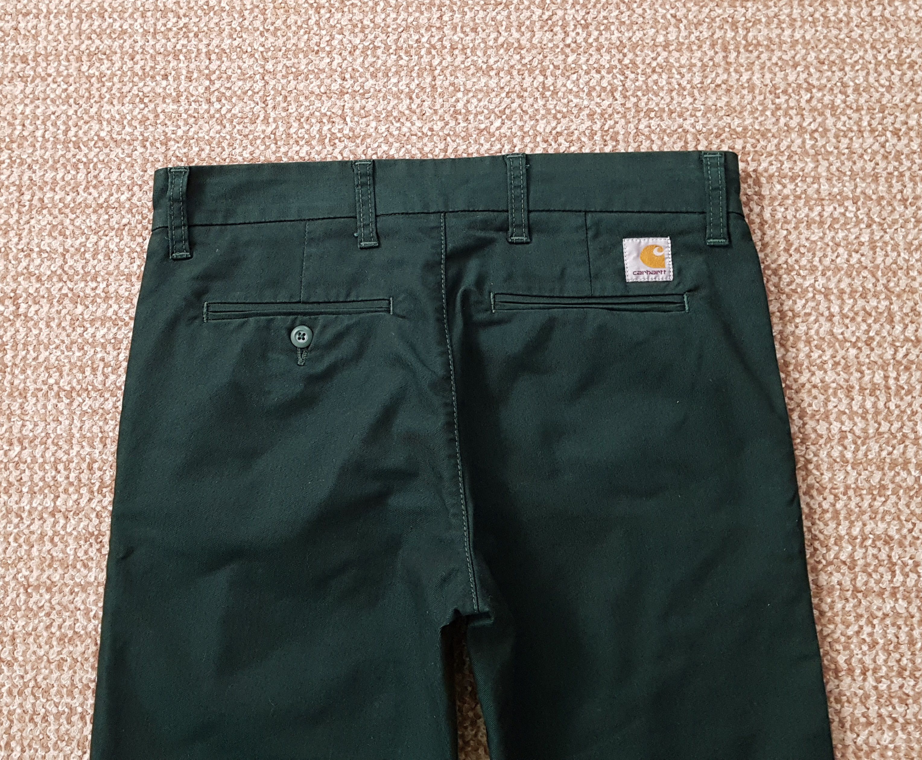 Carhartt Carhartt WiP Sid Pant Chino Slim Tapered sz W31 L32 Size US 31 - 4 Thumbnail