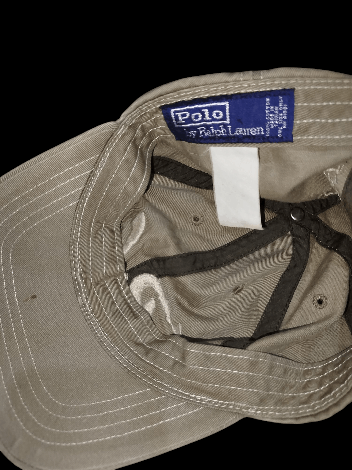 Polo Ralph Lauren × Vintage Vtg 90s Polo Ralph Lauren spell-out surf style hat Size ONE SIZE - 2 Thumbnail