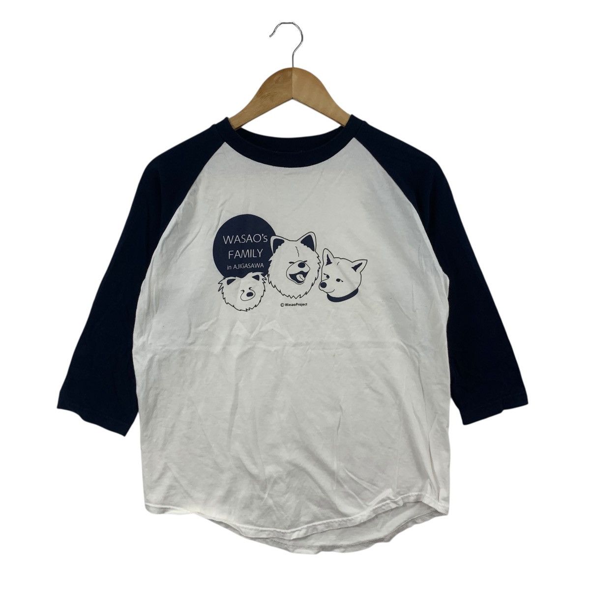 Other WASAO’S FAMILY AJIGASAWA Akita Dog Japan Raglan Tee Shirt Size M / US 6-8 / IT 42-44 - 4 Thumbnail