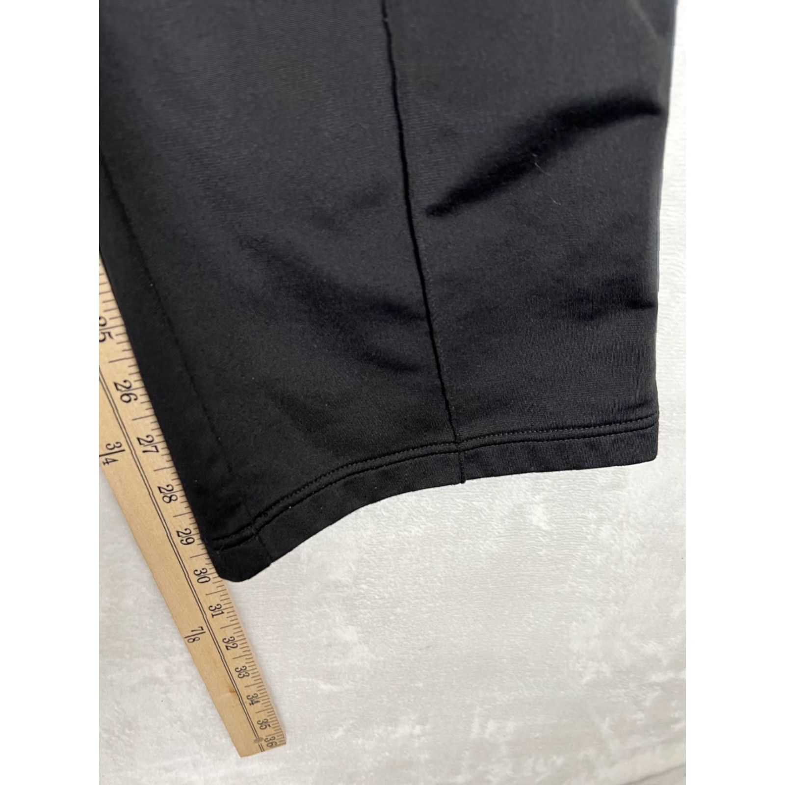 Adidas Adidas Sweatpants Mens Medium Black Elastic Waist Athletic Warm Up 3 Stripes Pants Mens Black Athletic Sweatpants Size US 31 - 5 Thumbnail