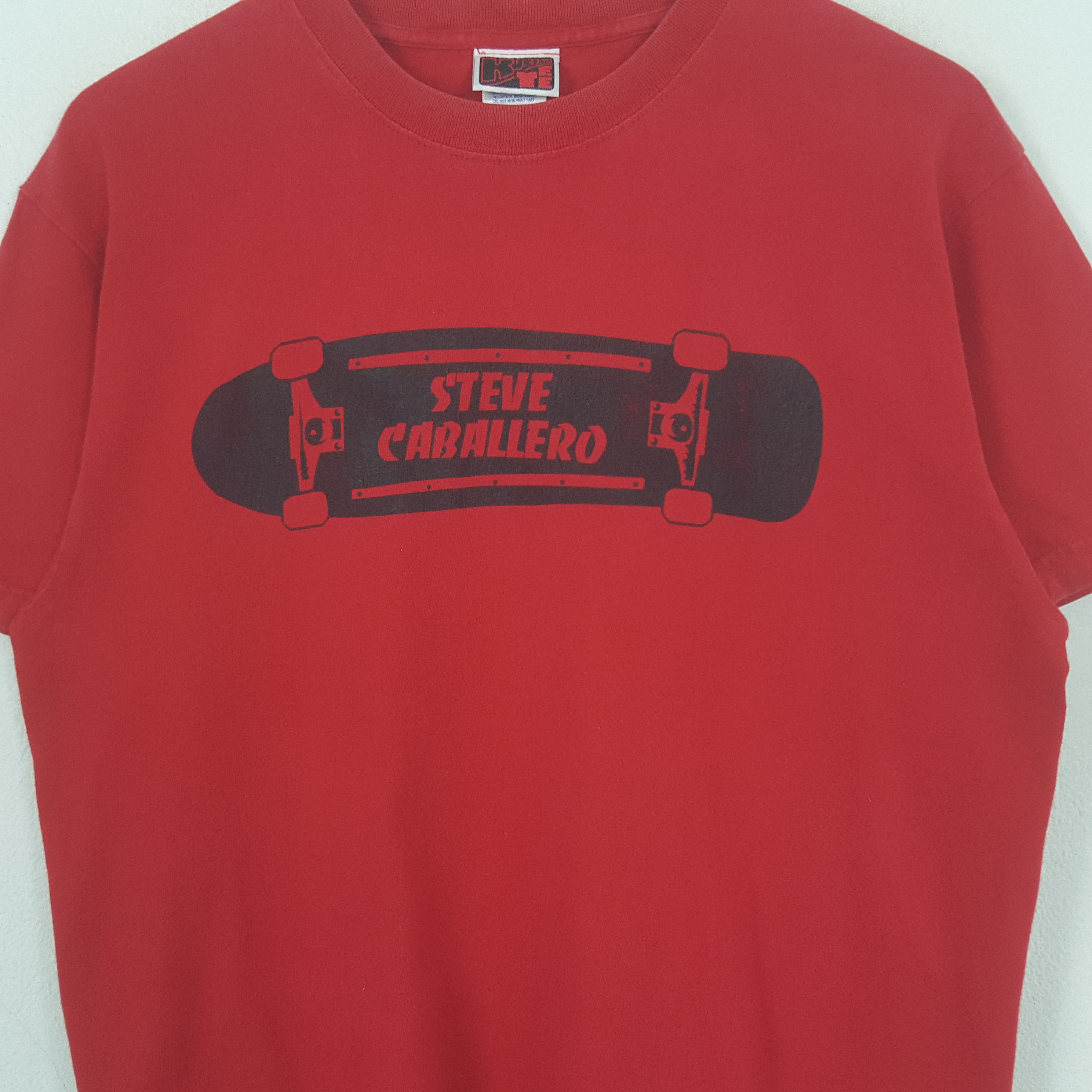 Vintage Vintage S'teve Caballero American Skateboard Tshirt RR1 Size US L / EU 52-54 / 3 - 2 Thumbnail