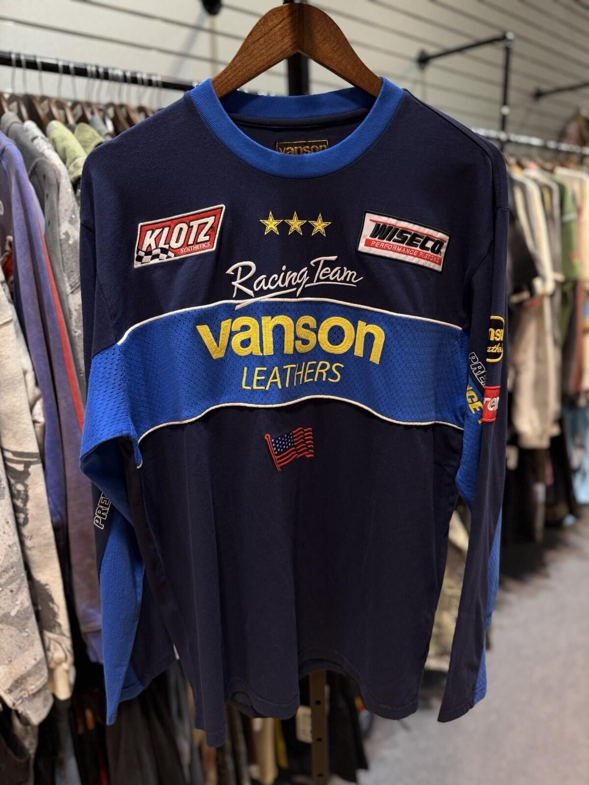 Supreme Supreme Vanson Leathers L/S Top Longsleeve Jersey Large Size US L / EU 52-54 / 3 - 2 Thumbnail