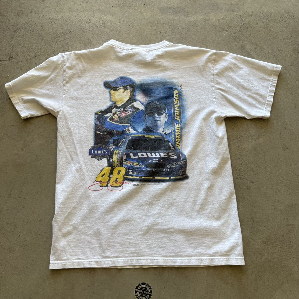 Chase Authentics retro jimmie johnson nascar tee Size US M / EU 48-50 / 2 - 2 Thumbnail