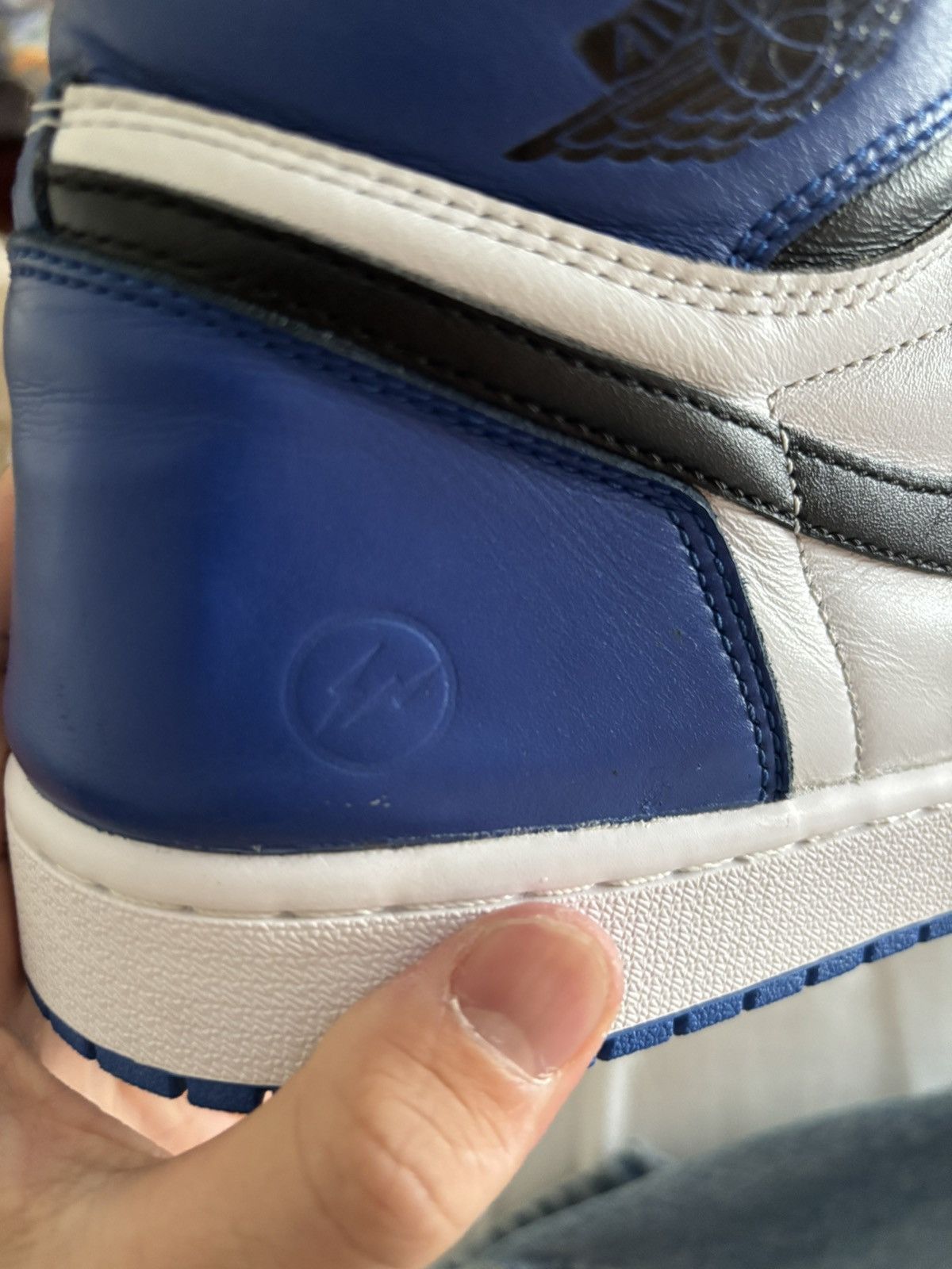 Fragment Design × Nike Nike Jordan 1 high fragment Size US 13 / EU 46 - 14 Thumbnail