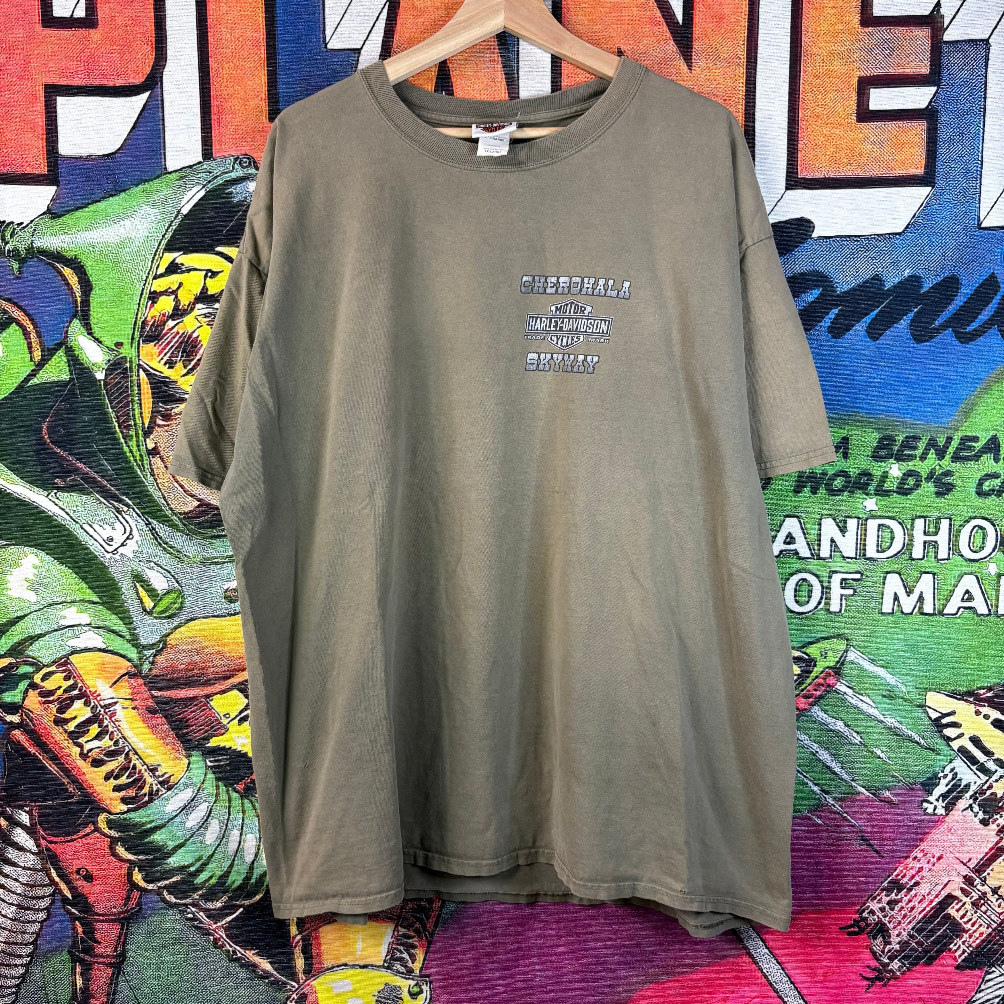 Harley Davidson Y2K Harley-Davidson " Tellico Plains , TN " Tee Size 2XL Size US XXL / EU 58 / 5 - 1 Thumbnail