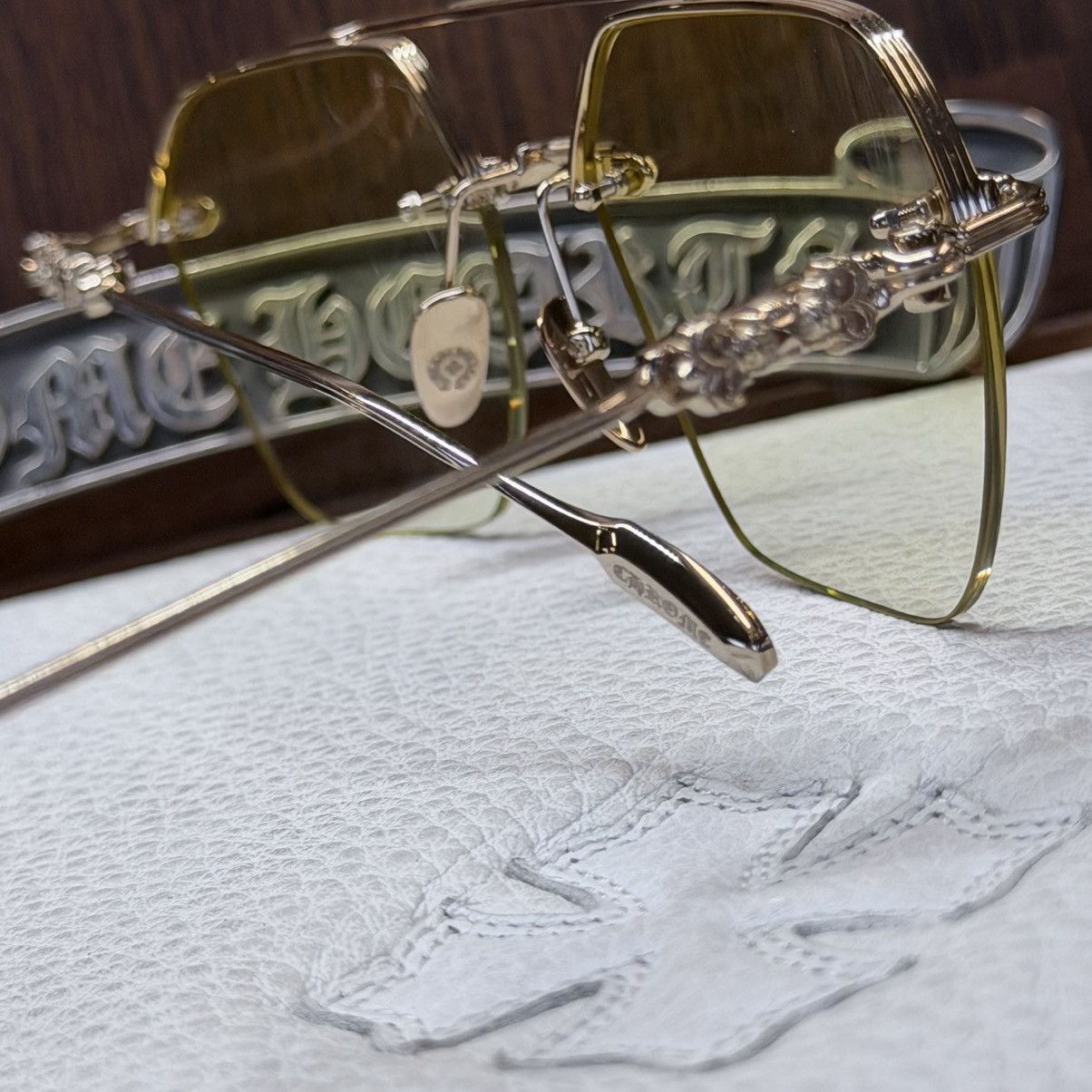 Chrome Hearts Chrome Hearts STINGER 1/1 Sunglasses Size ONE SIZE - 9 Thumbnail