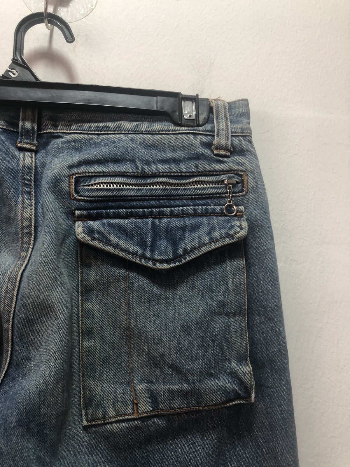 Hysteric Glamour HYSTERIC GLAMOUR Denim Short Pants Multipocket Japan Size 30" / US 8 / IT 44 - 7 Thumbnail
