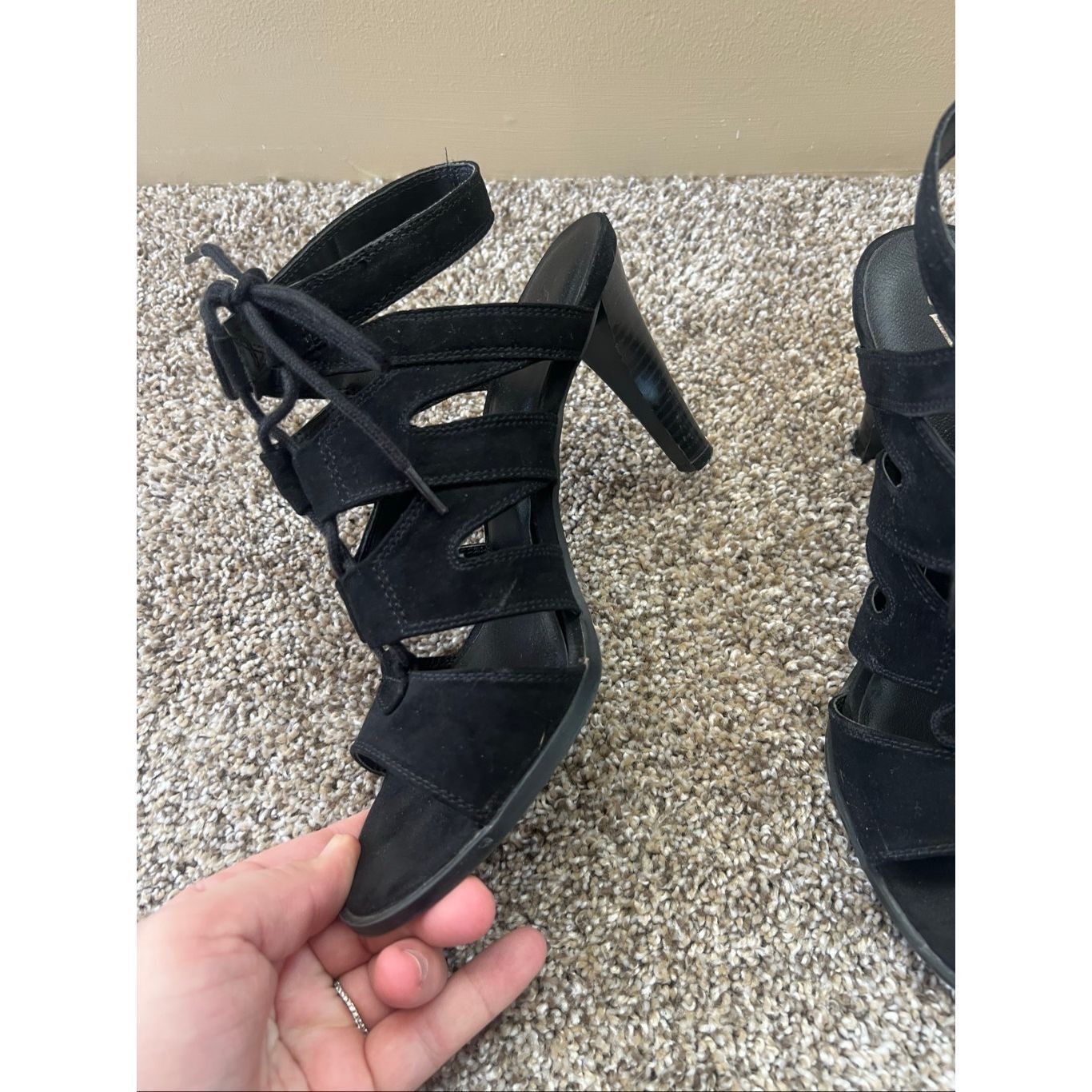 Other Simply Vera Vera Wang Black Heels Woman’s Size 7.5 Preowned Size US 7.5 / IT 37.5 - 6 Thumbnail