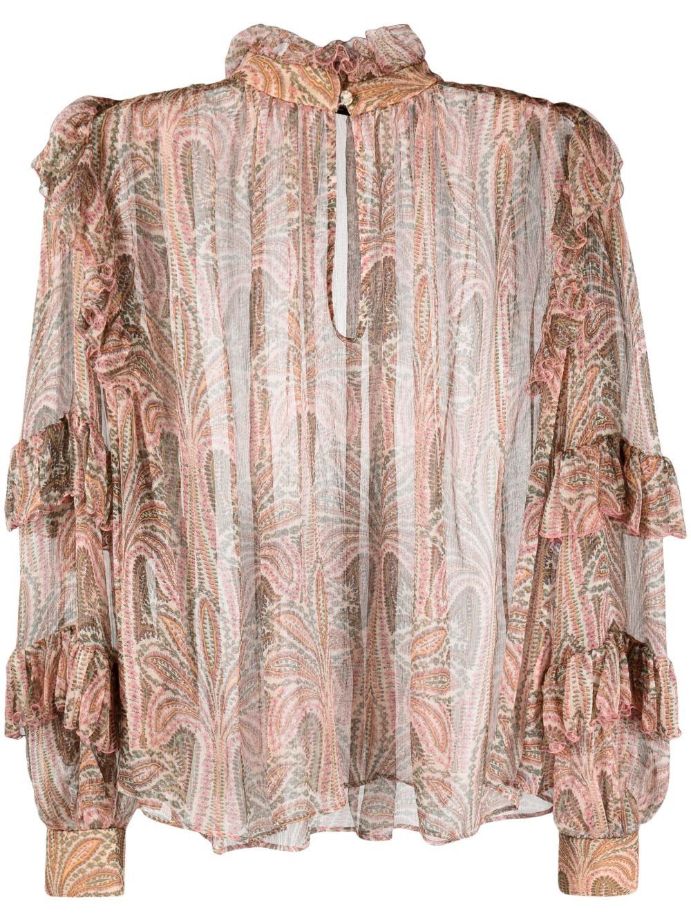 Etro SILK TOP Size S / US 4 / IT 40 - 1 Thumbnail