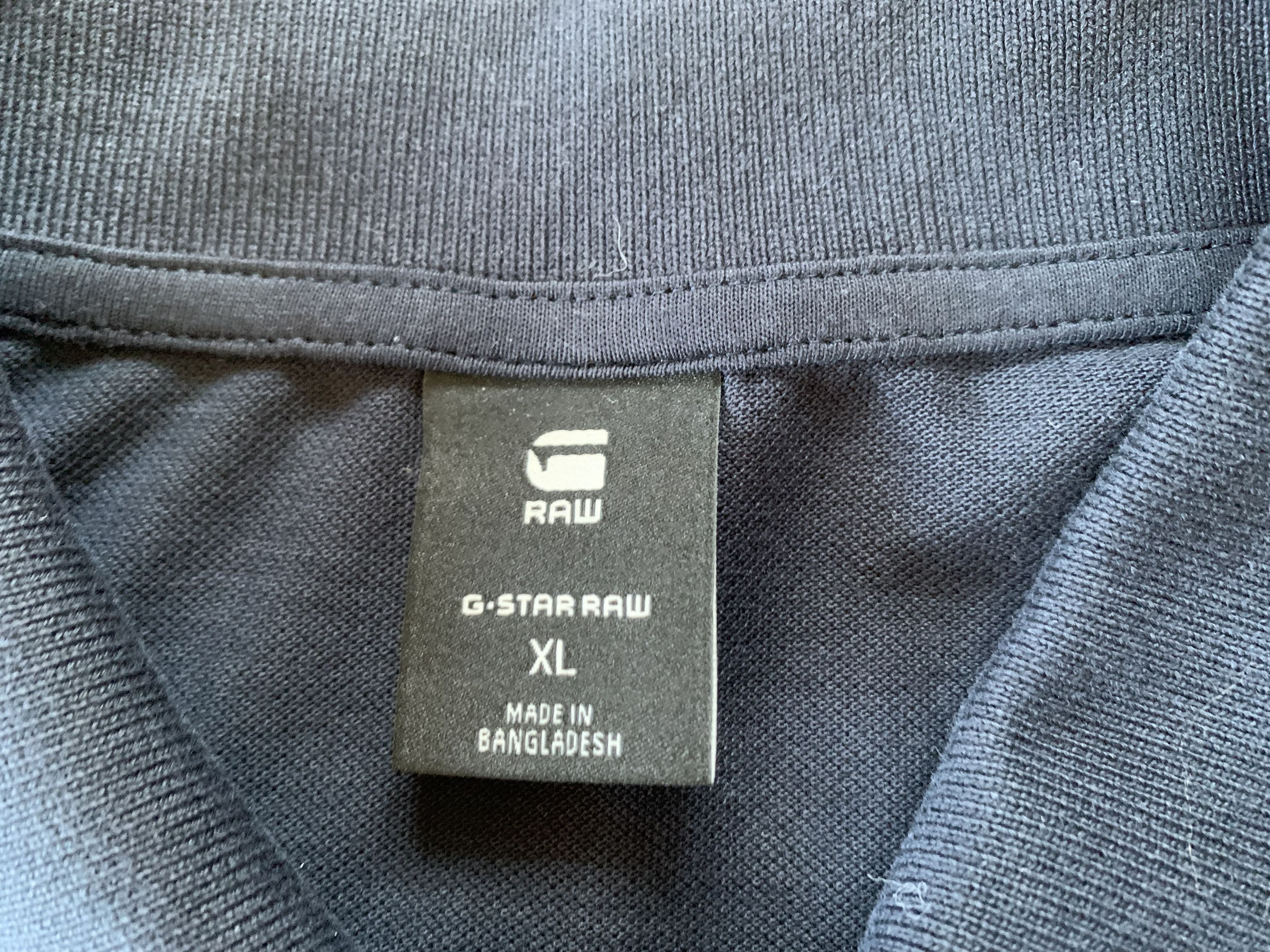 G-Star G Star Raw Basic Cotton Polo T Shirt Size US XL / EU 56 / 4 - 5 Thumbnail