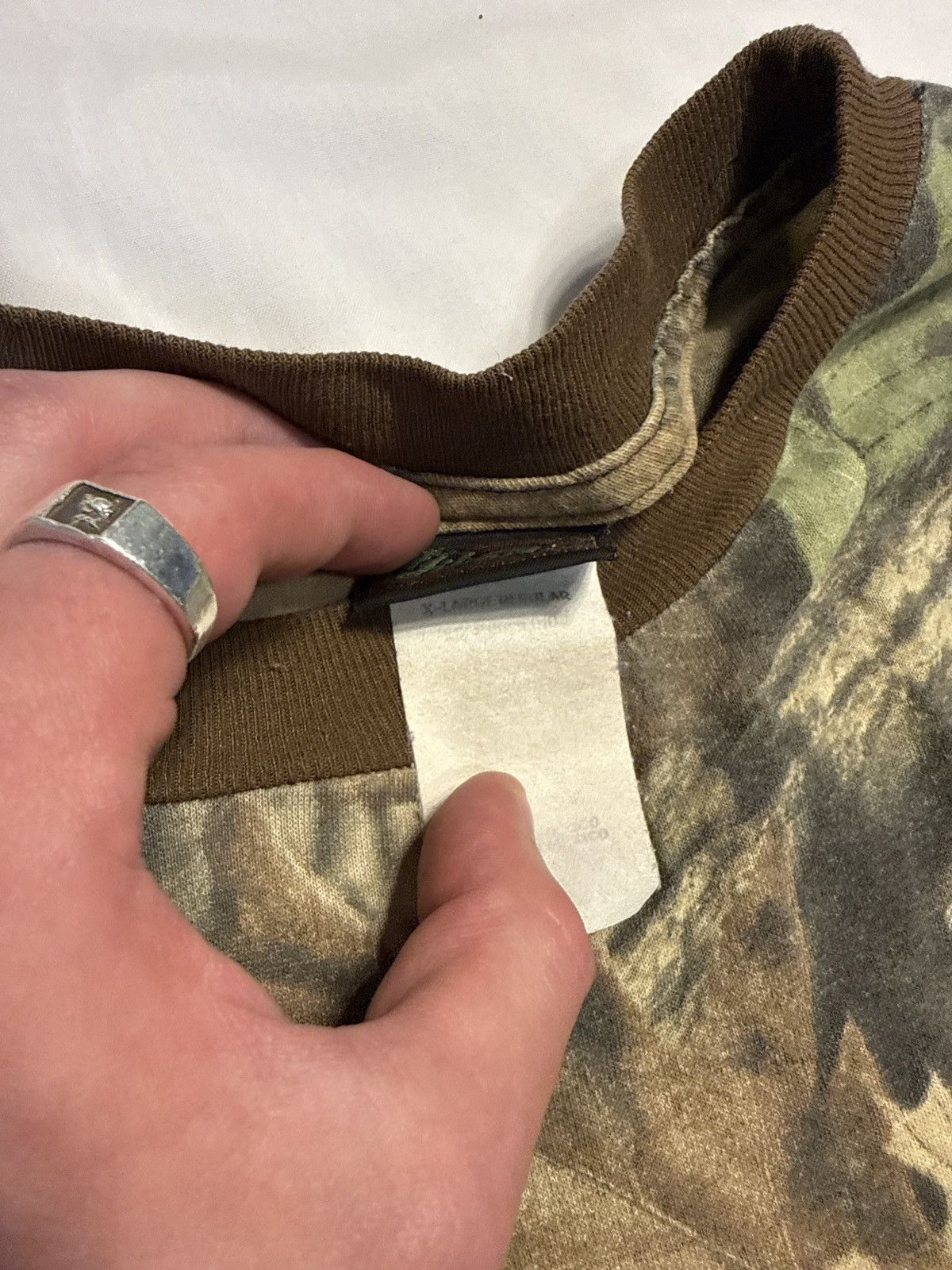 Realtree Vintage 90s Liverty Real Tree Camo Long Sleeve Shirt Size US L / EU 52-54 / 3 - 3 Thumbnail