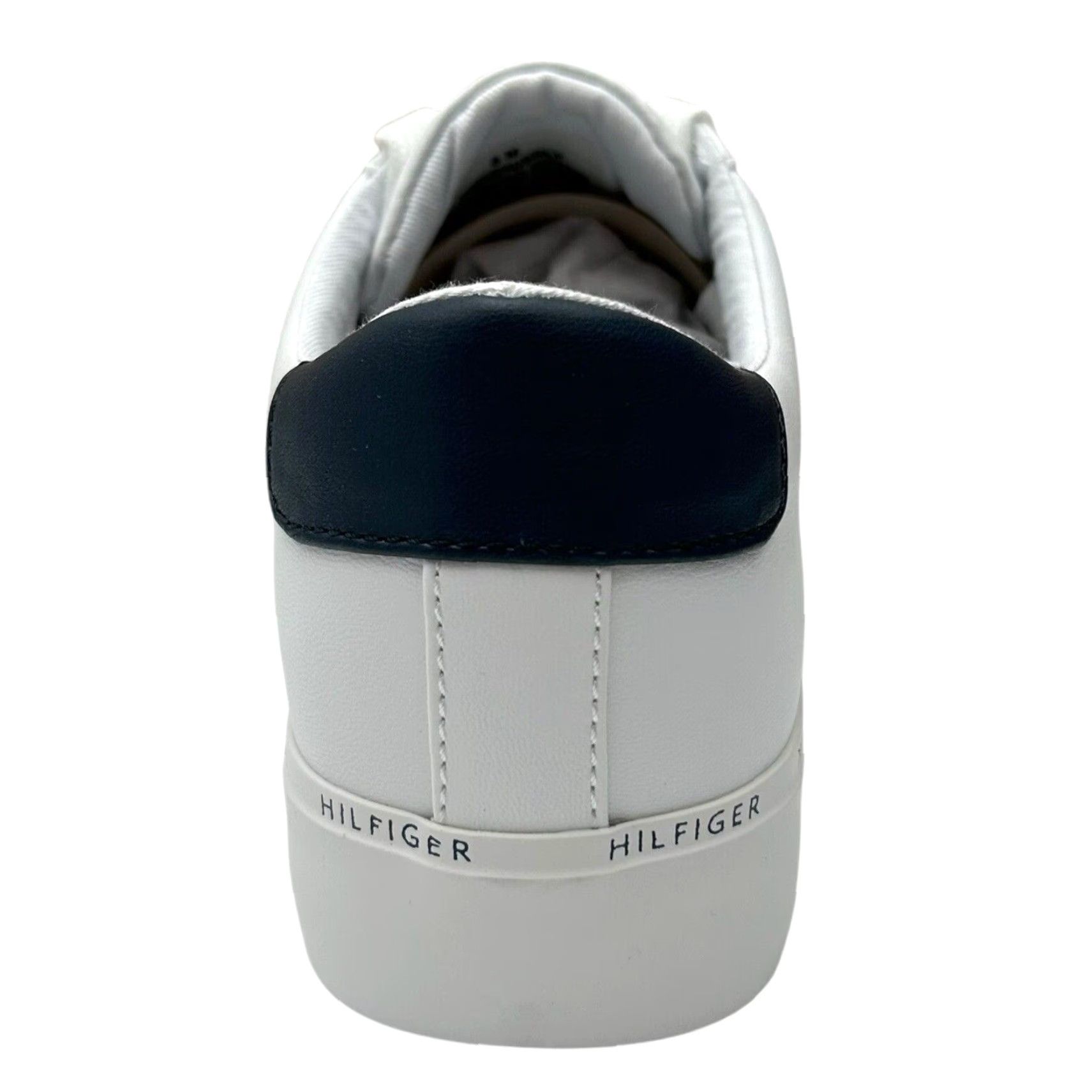 Tommy Hilfiger Tommy Hilfiger Women's Henissly Sneaker Size 7.5 White Lace Up Casual & Stylish Shoes Size US 8 / IT 38 - 7 Thumbnail