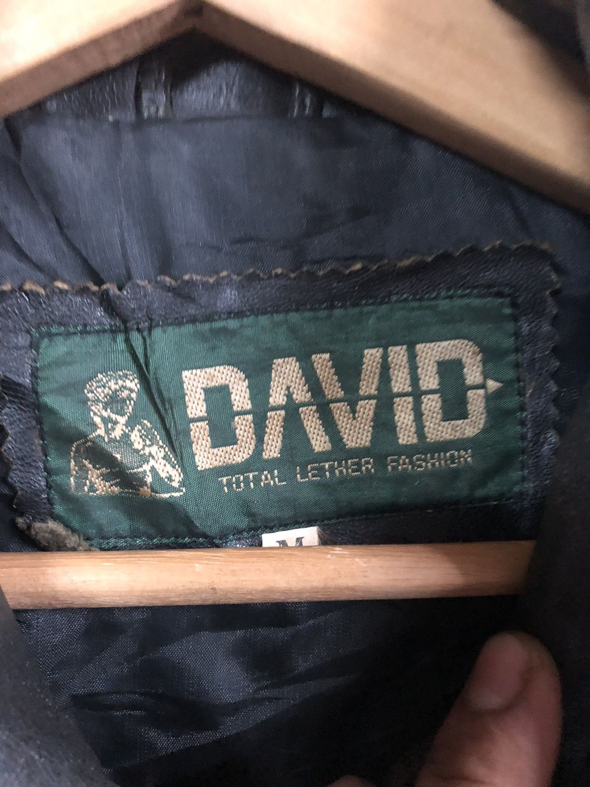Japanese Brand × Vintage Vintage David Leather Jackets Zipper Up Size US M / EU 48-50 / 2 - 5 Thumbnail