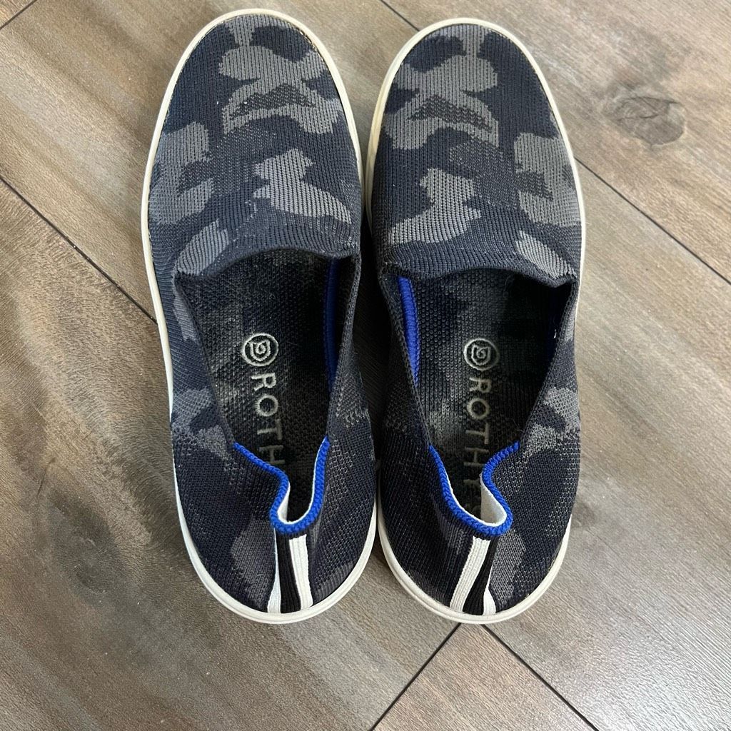 Christian Roth Rothy Black Camo Casual Slipon Sneaker Women 7 Size US 7 / IT 37 - 7 Thumbnail