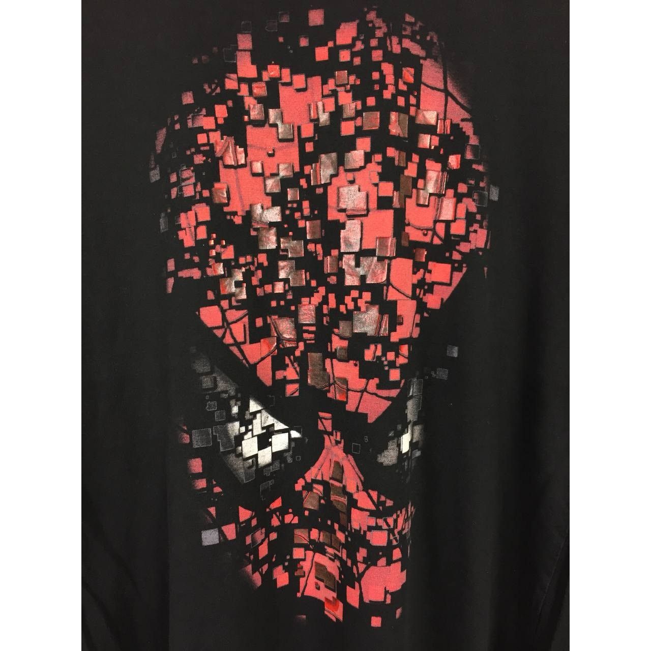 Marvel Comics × Universal Studios Marvel Universival Studios Spider-Man Pixel Face Tee Size US M / EU 48-50 / 2 - 4 Thumbnail