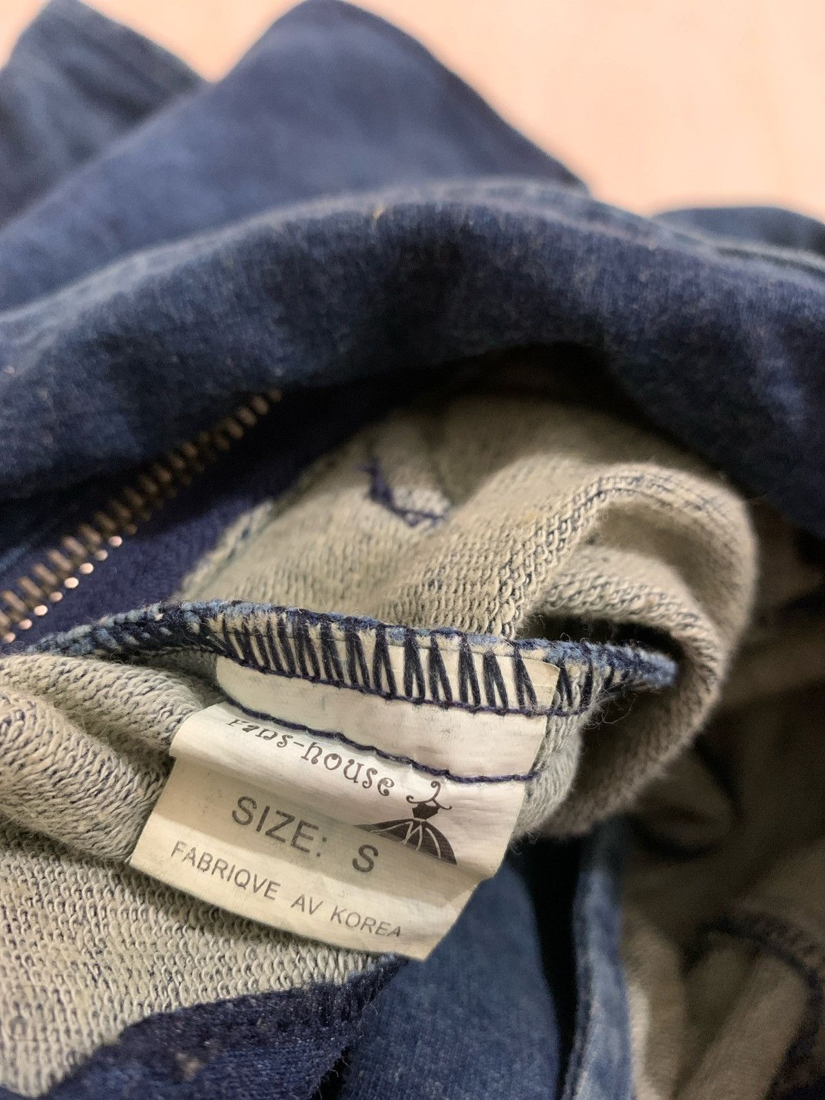14th Addiction 14th Addiction Velvet Multi Zipper Lgb style Denim Jacket Size S / US 4 / IT 40 - 10 Thumbnail