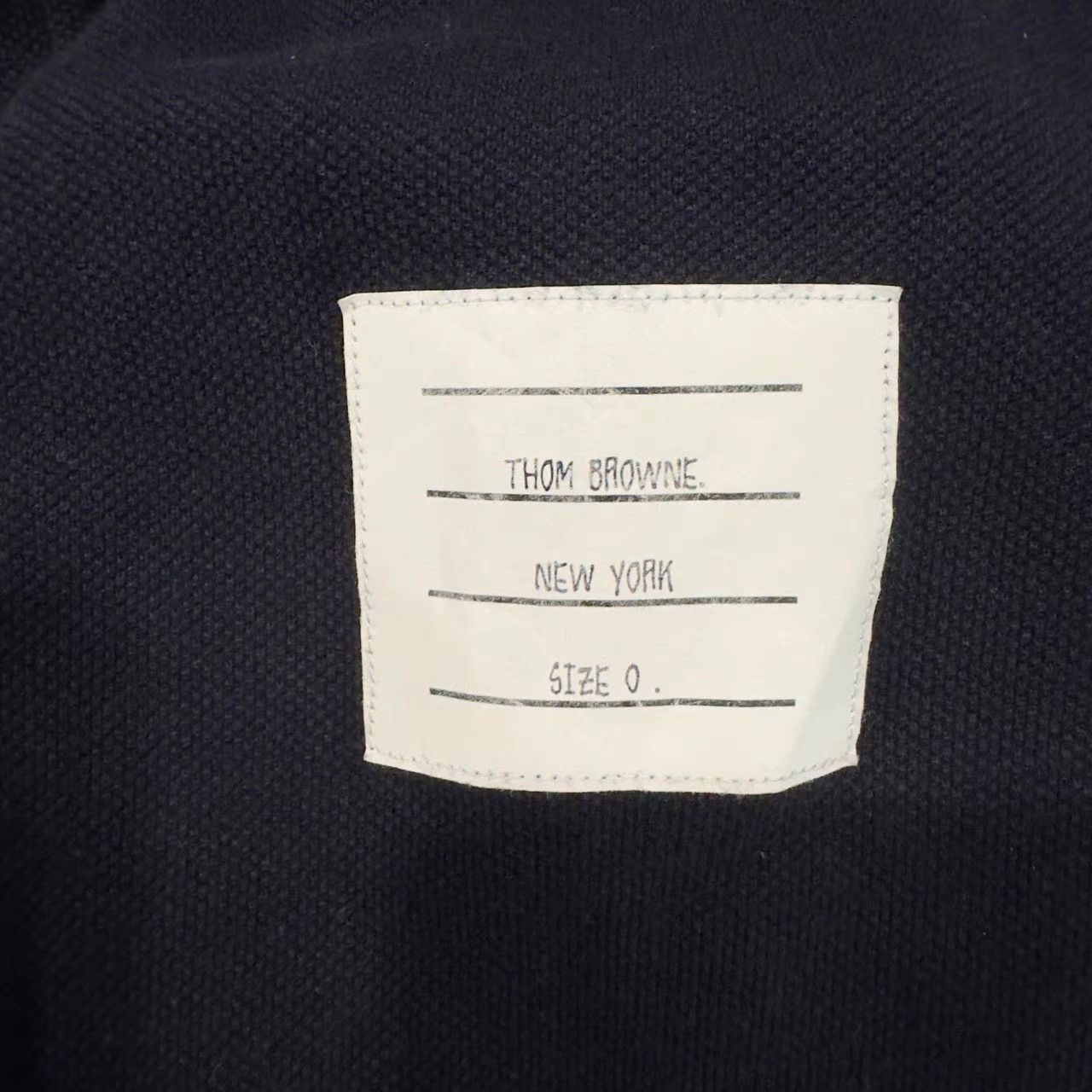 Thom Browne Thom Browne Waffle Double Sleeve Logo Shirt K28 Size US XS / EU 42 / 0 - 4 Thumbnail