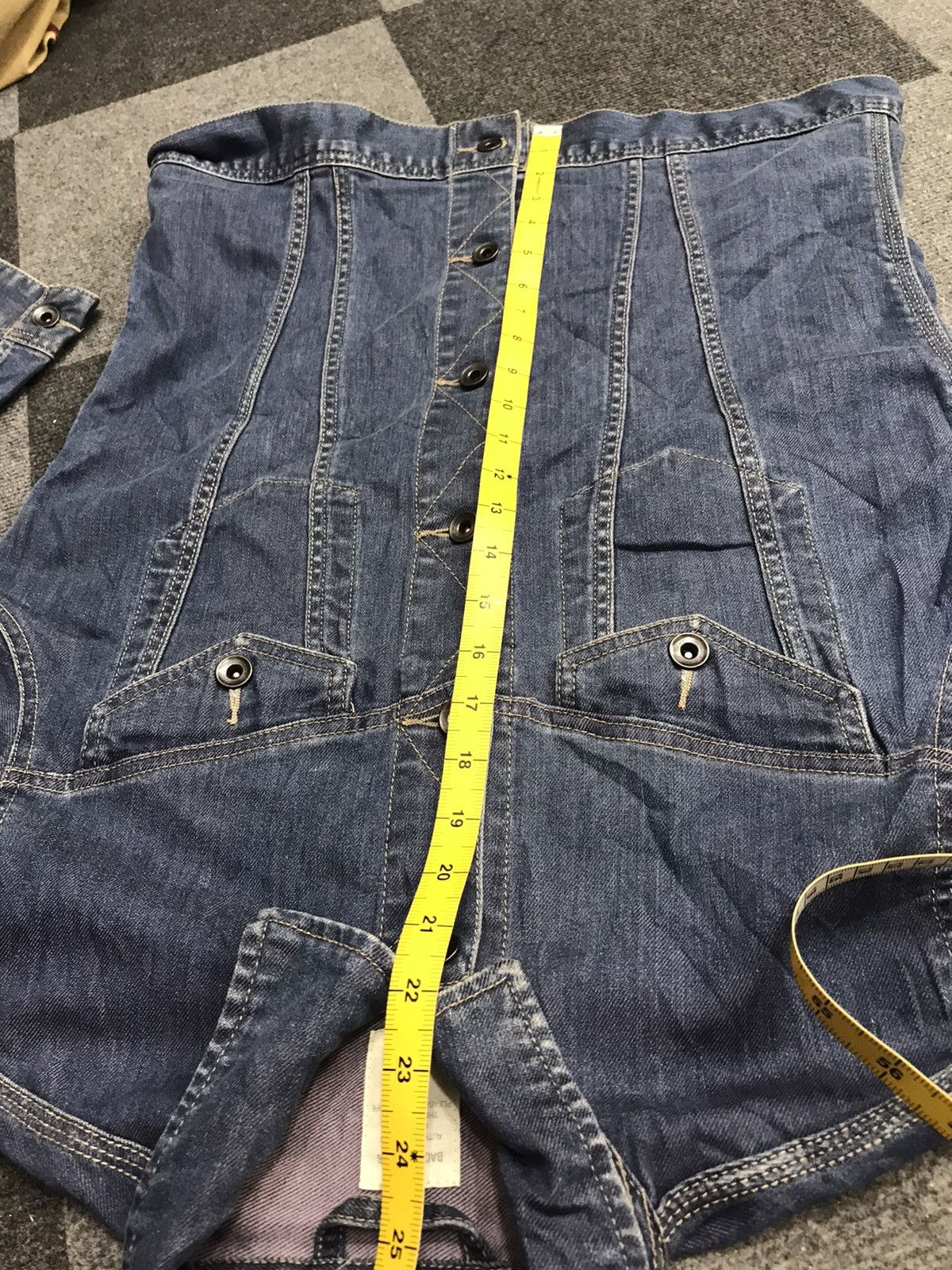 Japanese Brand BACK NUMBER Slim Fit Trucker Size US M / EU 48-50 / 2 - 13 Thumbnail