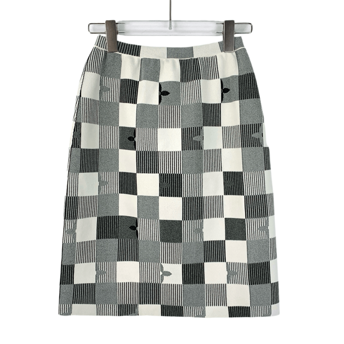 Louis Vuitton Louis Vuitton Skirt – Colorblock Damier Logo (Size XS) Size 26" / US 2 / IT 38 - 8 Thumbnail