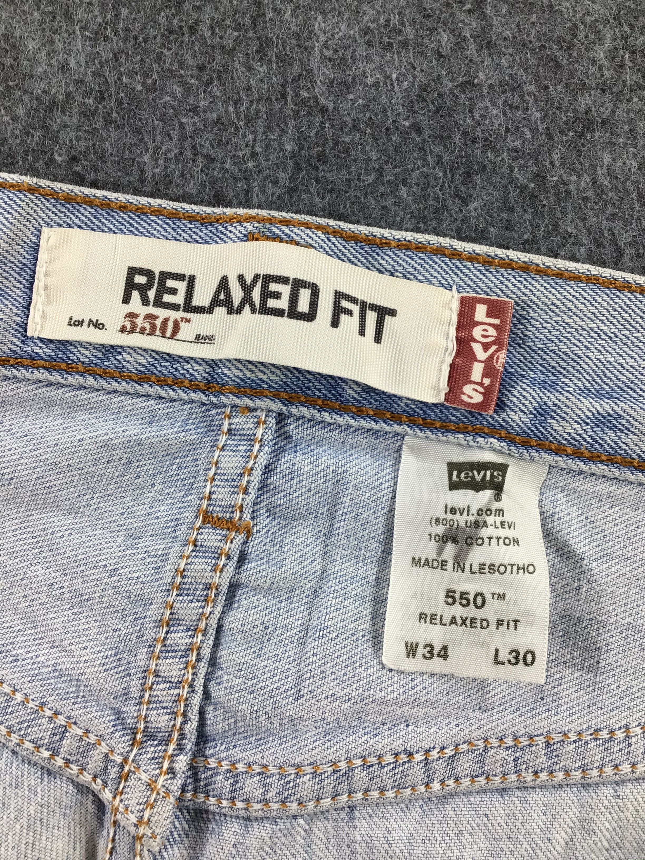 Levi's × Vintage Vintage Levis 550 Jeans-JM531 Size US 35 - 10 Thumbnail