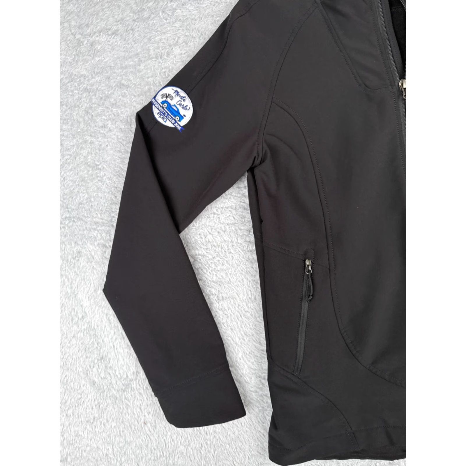 The North Face The North Face Jacket Women Medium Black Polyester Soft Shell Full Zip Mock Neck Size M / US 6-8 / IT 42-44 - 6 Thumbnail