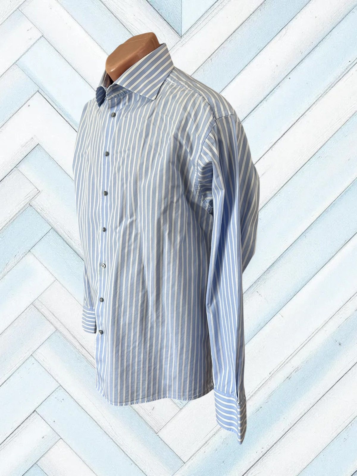 SAND Sand Copenhagen striped shirt size XL / 44 Size US XL / EU 56 / 4 - 5 Thumbnail