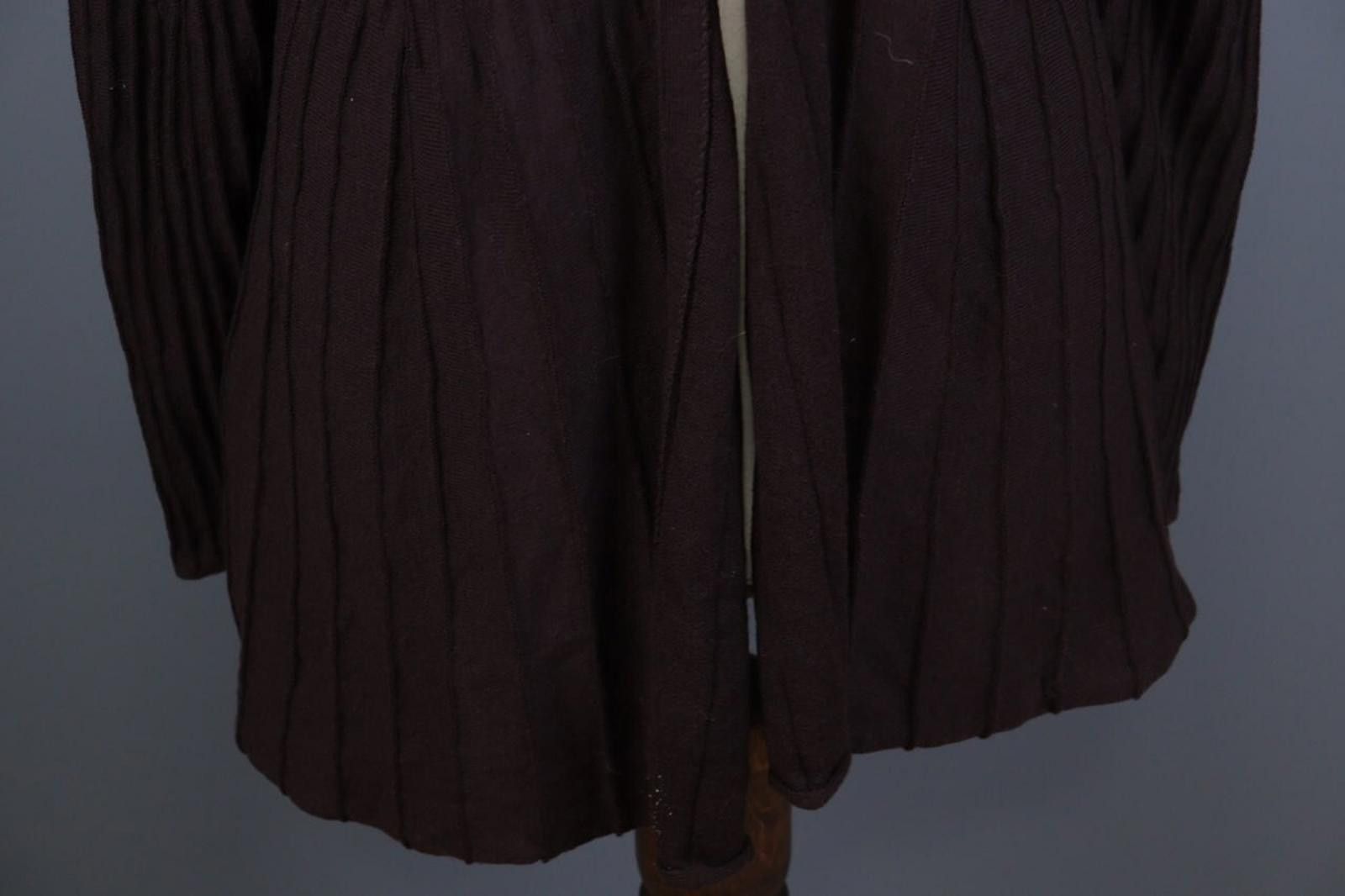 Eileen Fisher Eileen Fisher Brown Ribbed Wool Cardigan Sweater Size 1X Size XL / US 12-14 / IT 48-50 - 5 Thumbnail